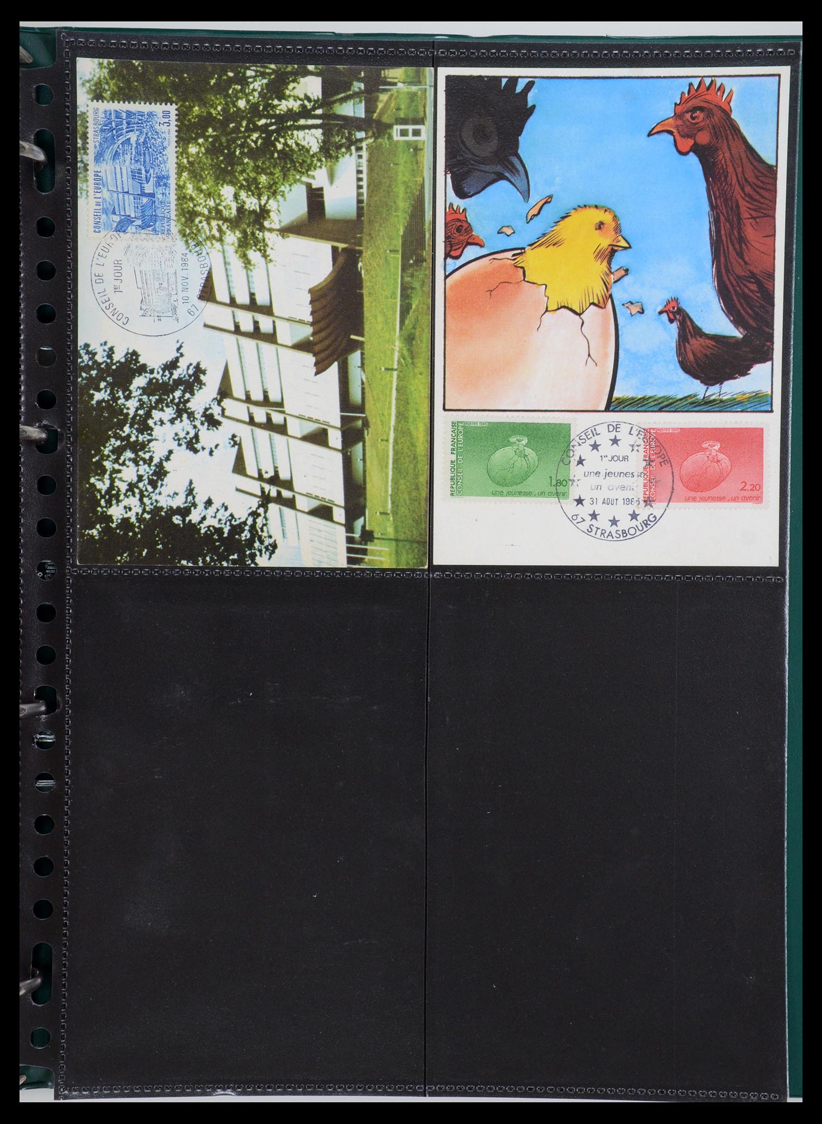 35770 172 - Postzegelverzameling 35770 Frankrijk maximumkaarten 1936(!)-1990.