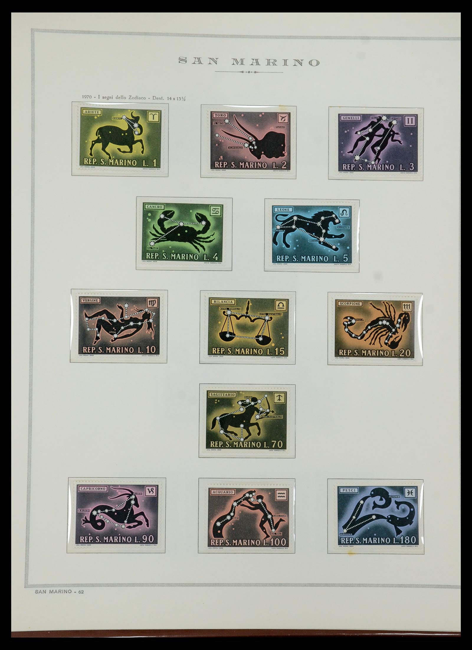 35771 001 - Postzegelverzameling 35771 San Marino 1877-1997.