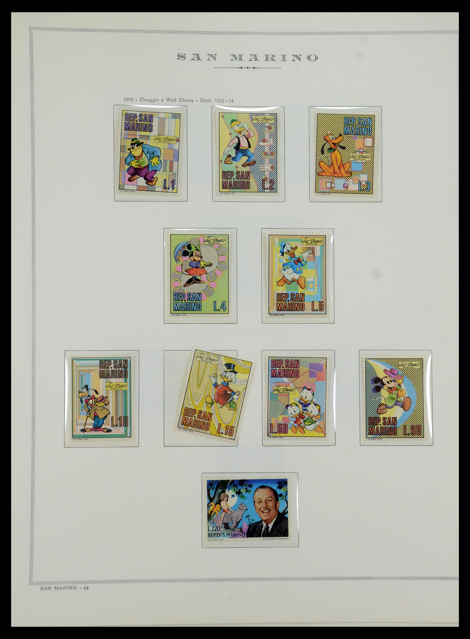 35771 003 - Postzegelverzameling 35771 San Marino 1877-1997.