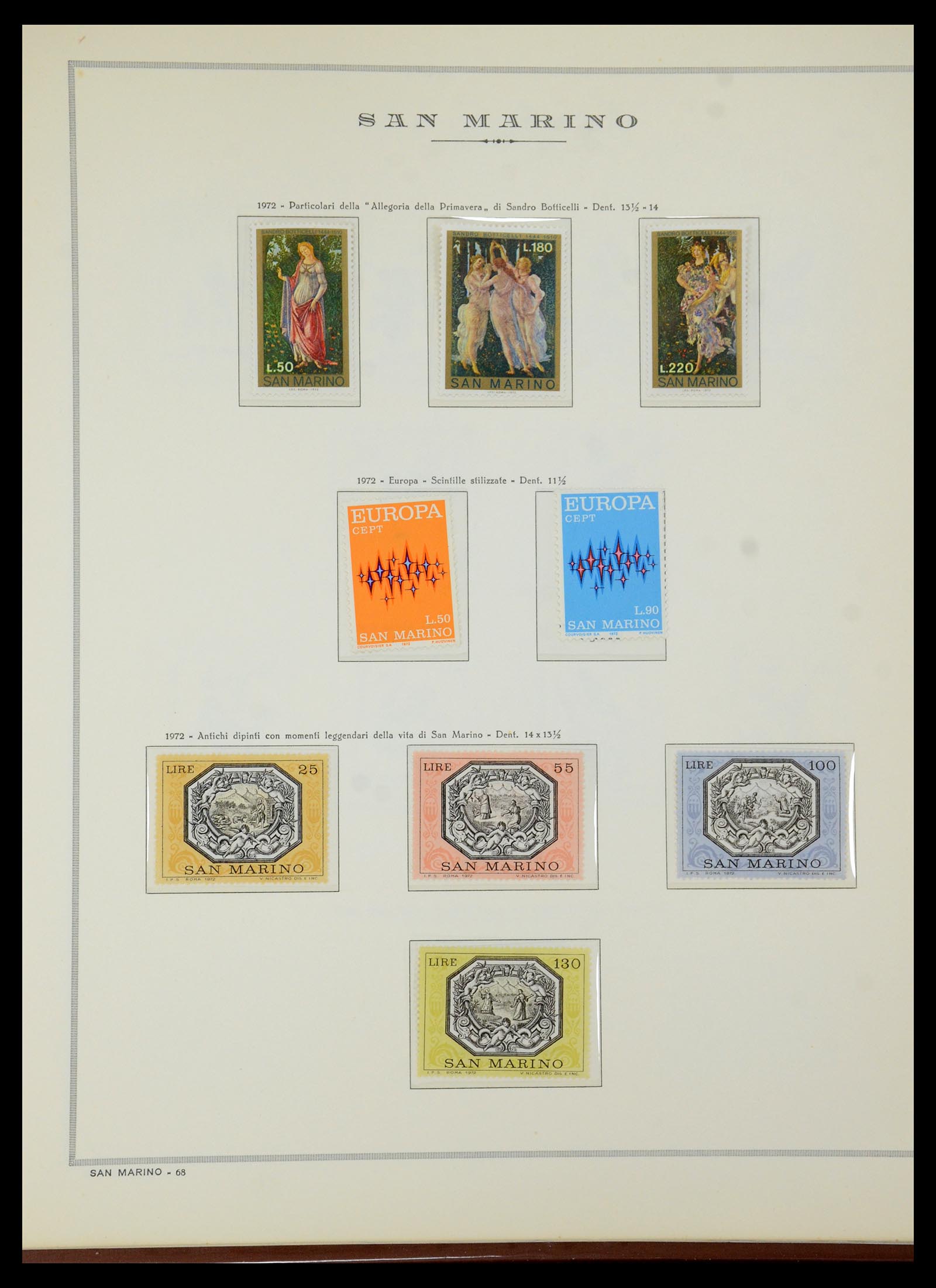 35771 007 - Postzegelverzameling 35771 San Marino 1877-1997.