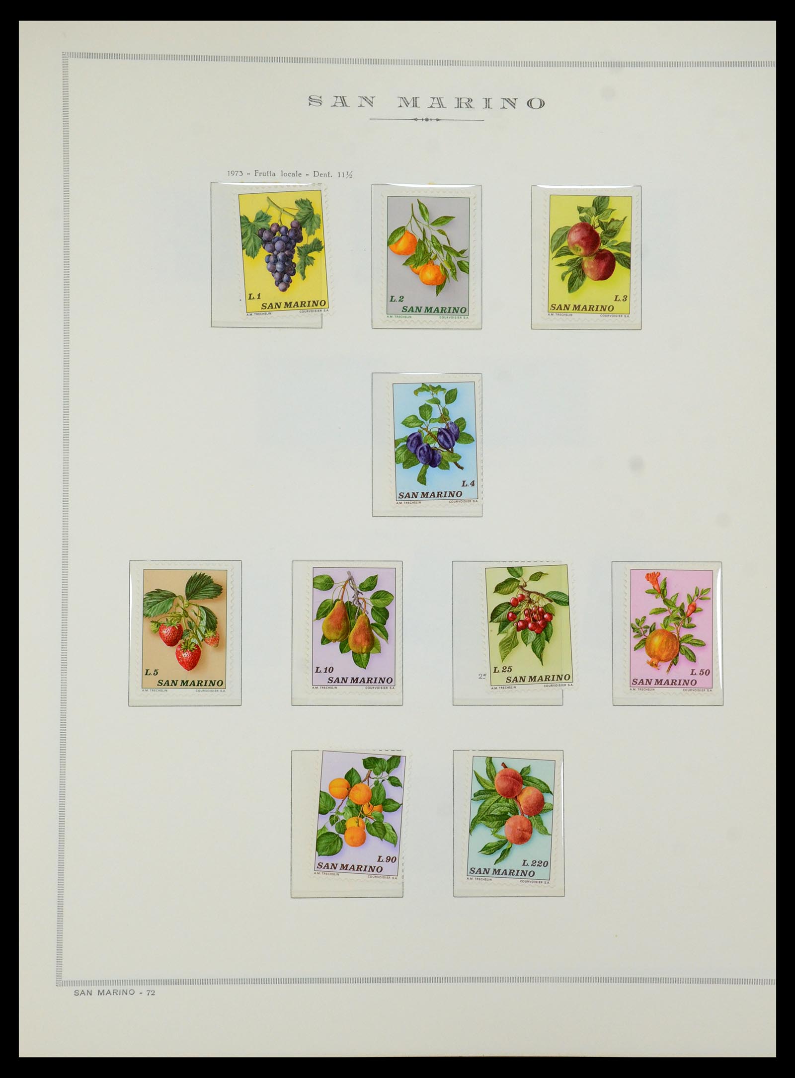 35771 011 - Postzegelverzameling 35771 San Marino 1877-1997.