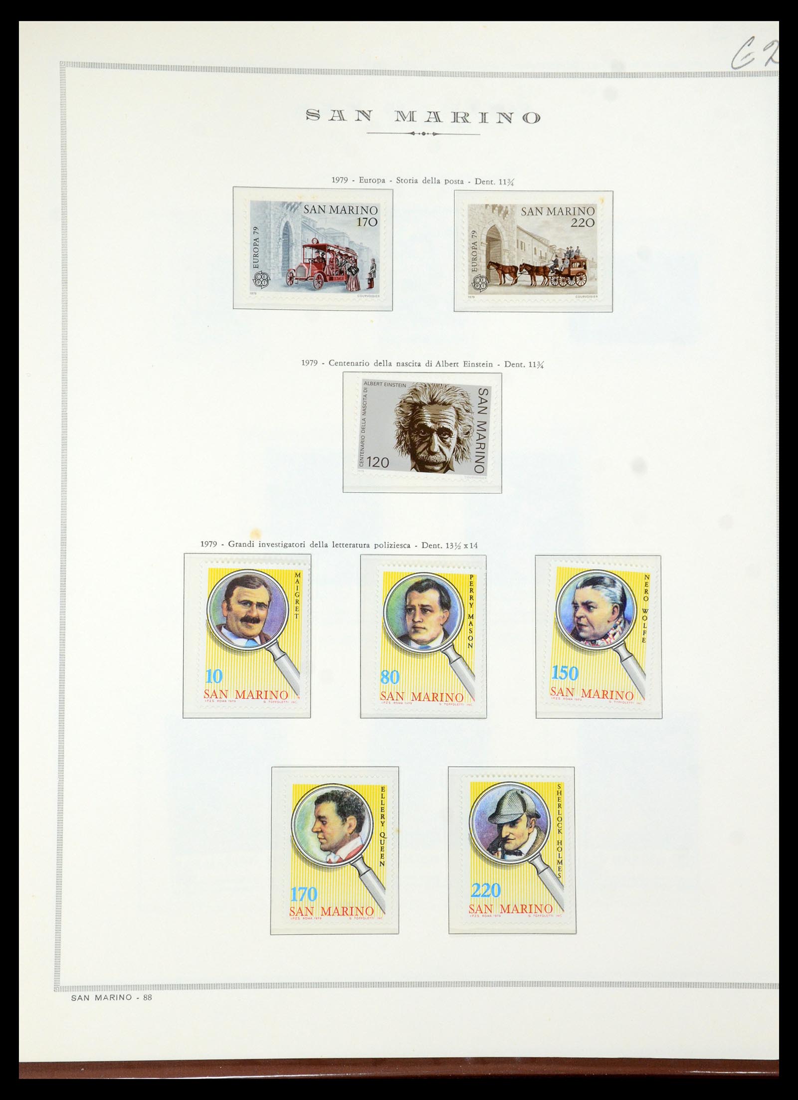35771 027 - Postzegelverzameling 35771 San Marino 1877-1997.