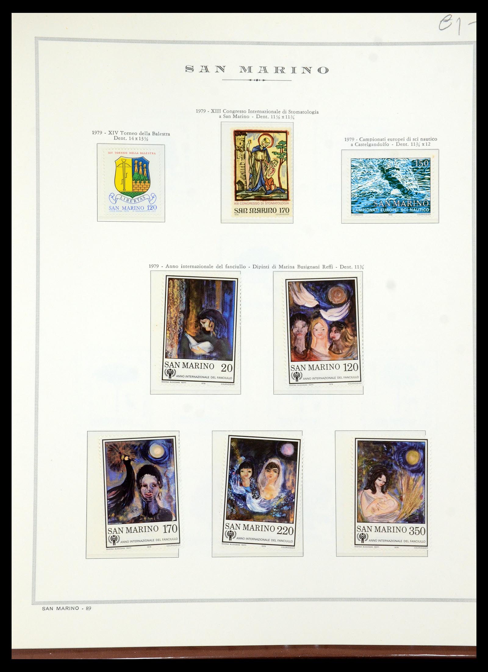 35771 028 - Postzegelverzameling 35771 San Marino 1877-1997.