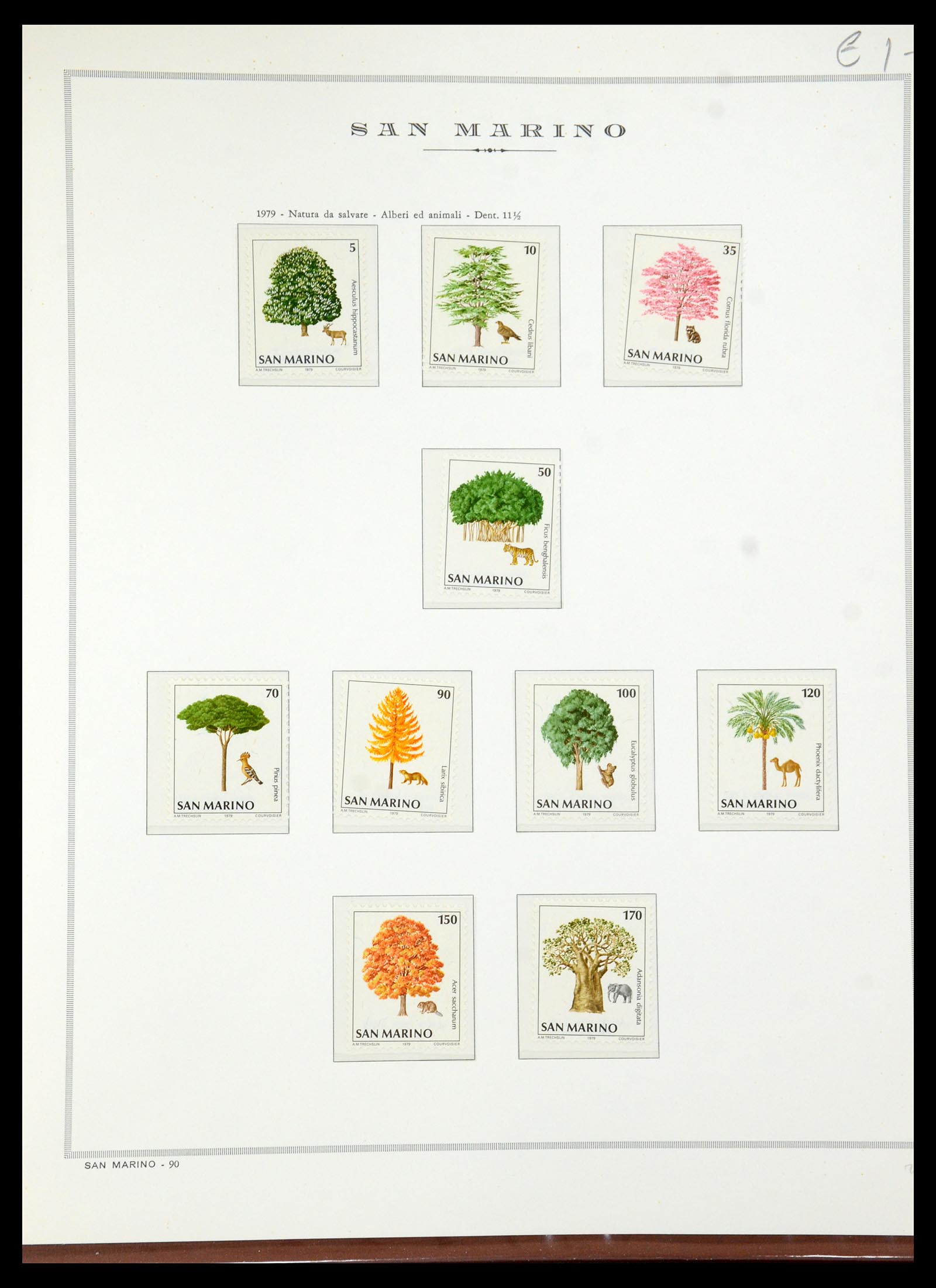 35771 029 - Postzegelverzameling 35771 San Marino 1877-1997.