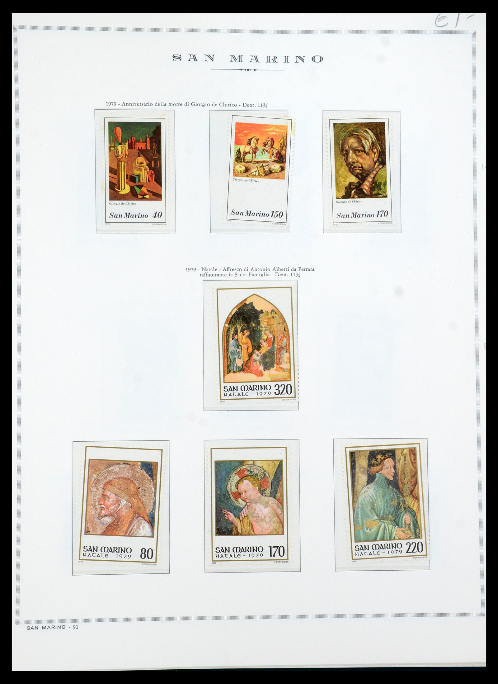 35771 031 - Postzegelverzameling 35771 San Marino 1877-1997.