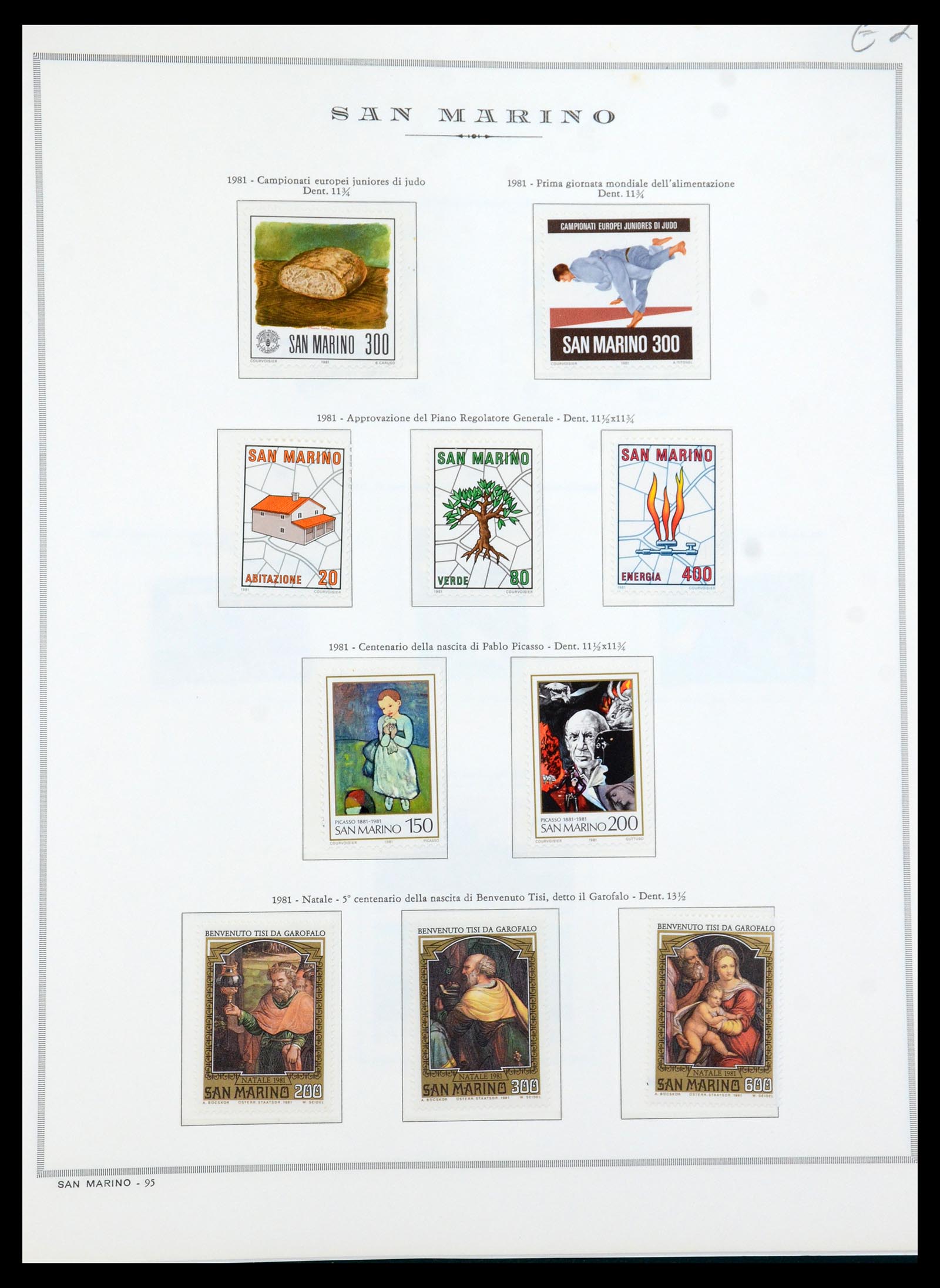 35771 035 - Postzegelverzameling 35771 San Marino 1877-1997.