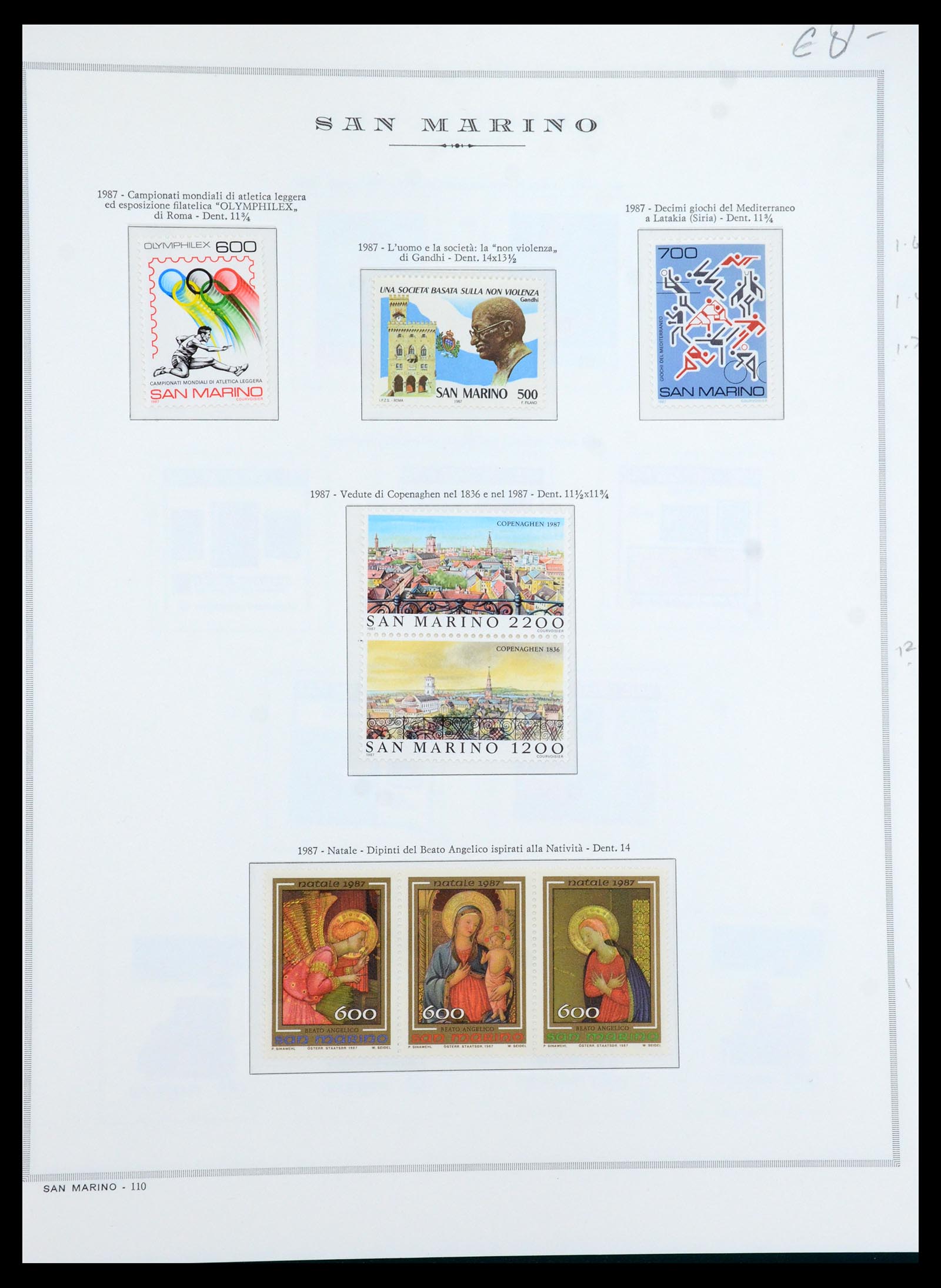 35771 050 - Postzegelverzameling 35771 San Marino 1877-1997.