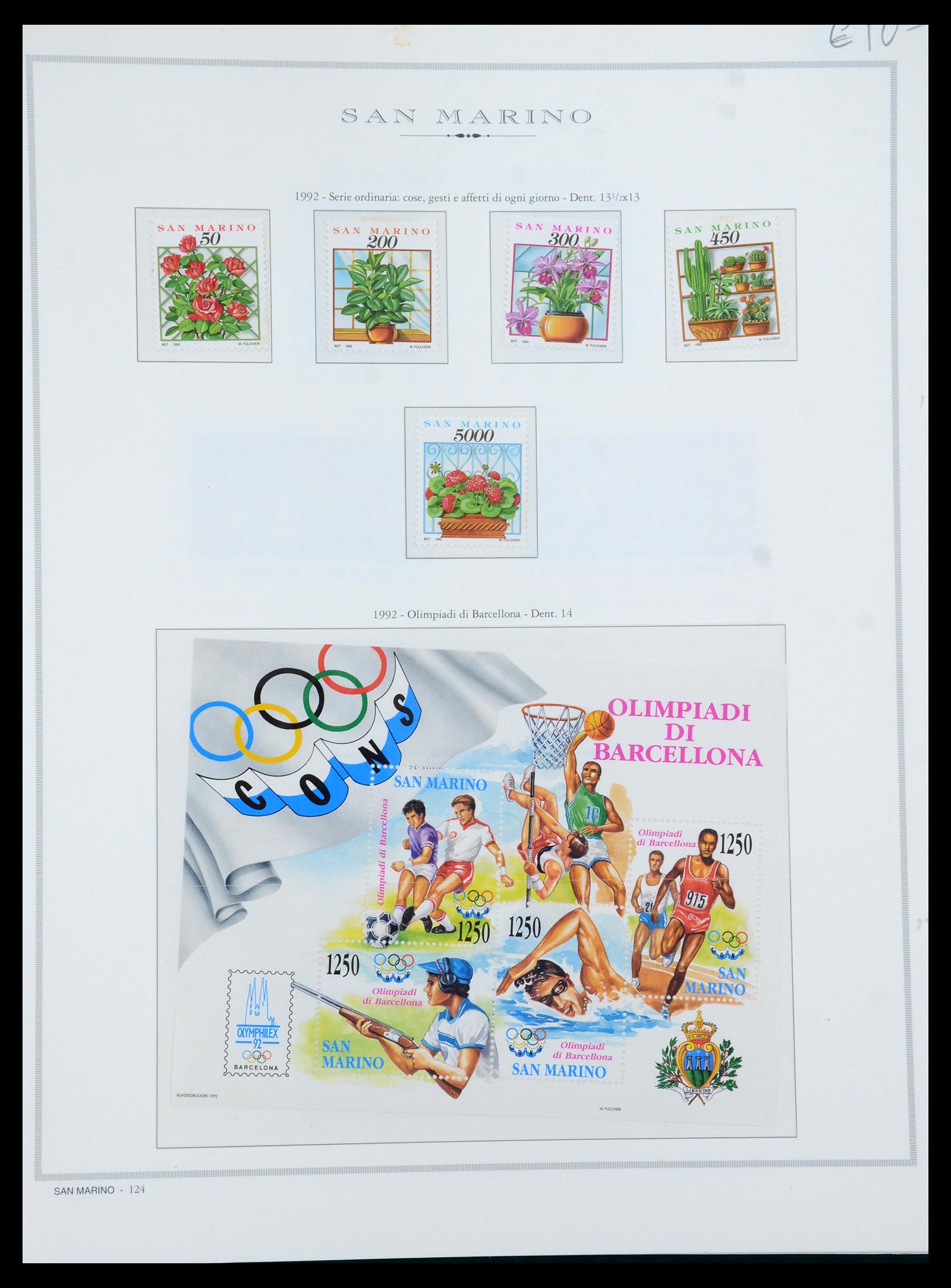 35771 064 - Postzegelverzameling 35771 San Marino 1877-1997.