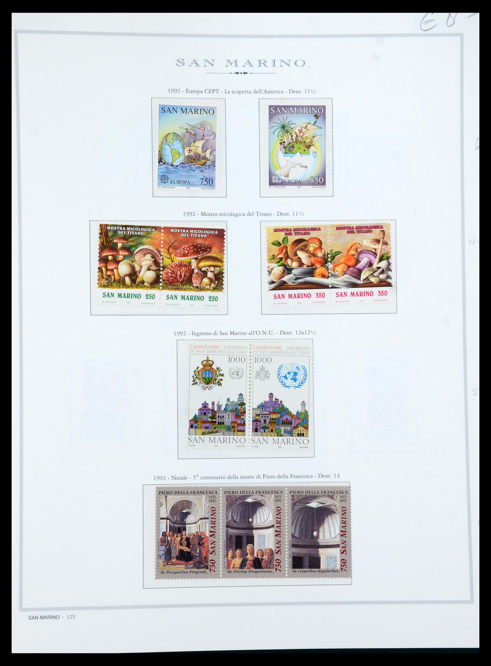 35771 065 - Postzegelverzameling 35771 San Marino 1877-1997.