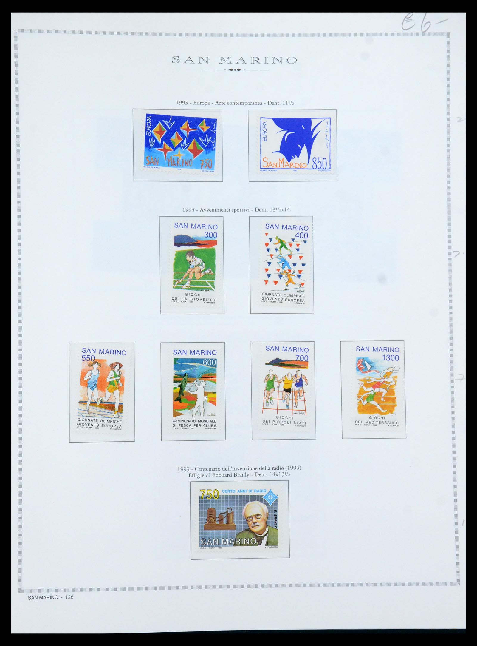 35771 066 - Postzegelverzameling 35771 San Marino 1877-1997.