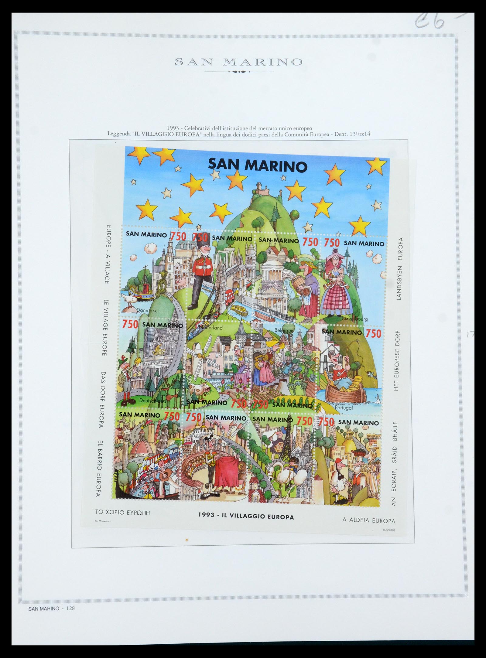 35771 068 - Postzegelverzameling 35771 San Marino 1877-1997.