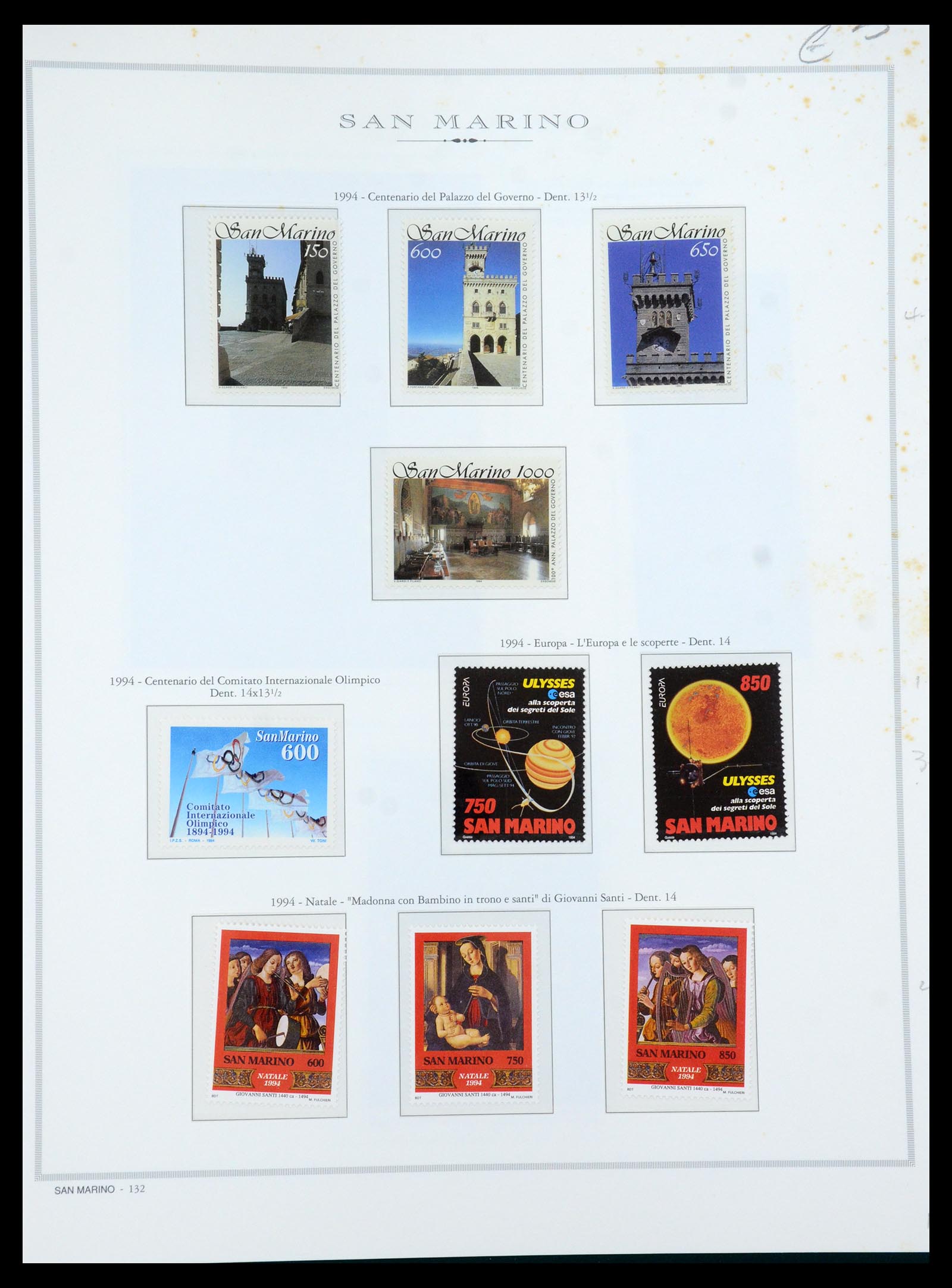 35771 072 - Postzegelverzameling 35771 San Marino 1877-1997.