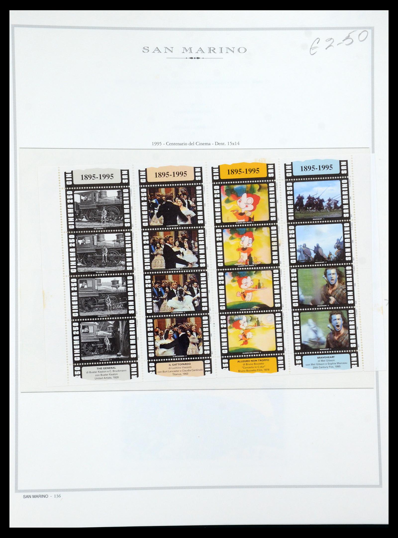 35771 076 - Postzegelverzameling 35771 San Marino 1877-1997.