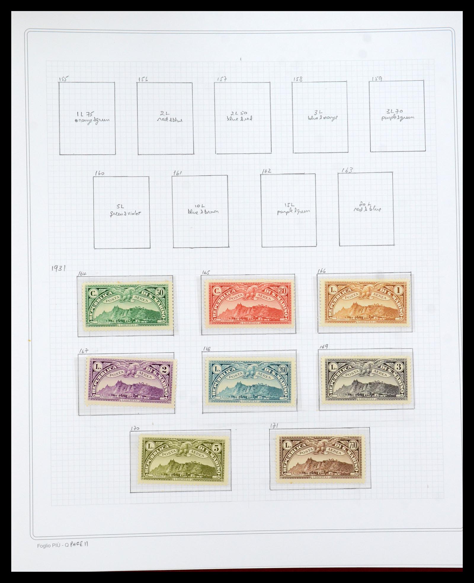 35771 098 - Postzegelverzameling 35771 San Marino 1877-1997.