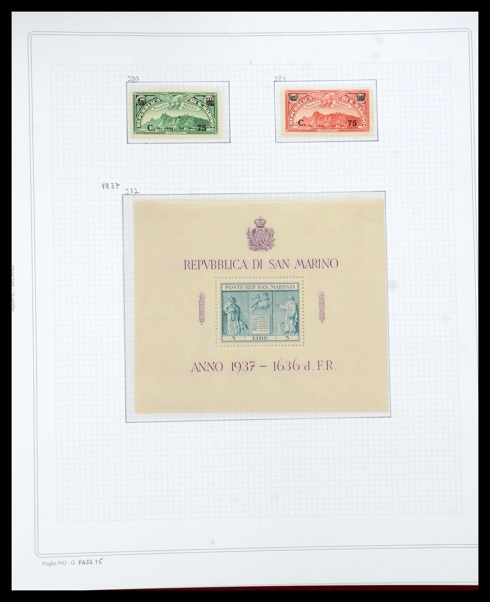 35771 102 - Postzegelverzameling 35771 San Marino 1877-1997.