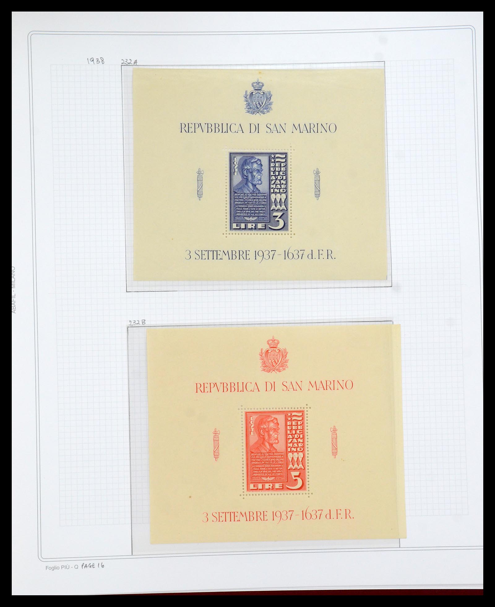 35771 103 - Postzegelverzameling 35771 San Marino 1877-1997.