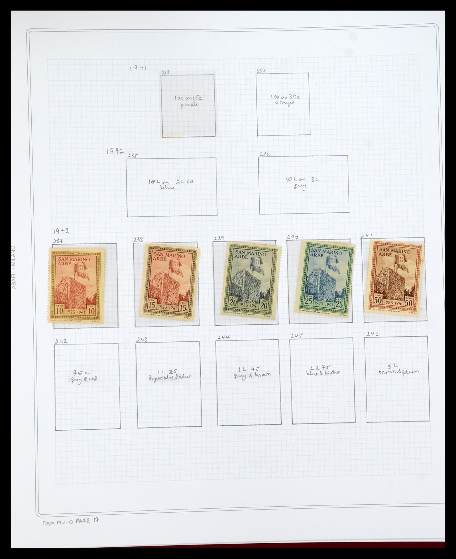 35771 104 - Stamp Collection 35771 San Marino 1877-1997.
