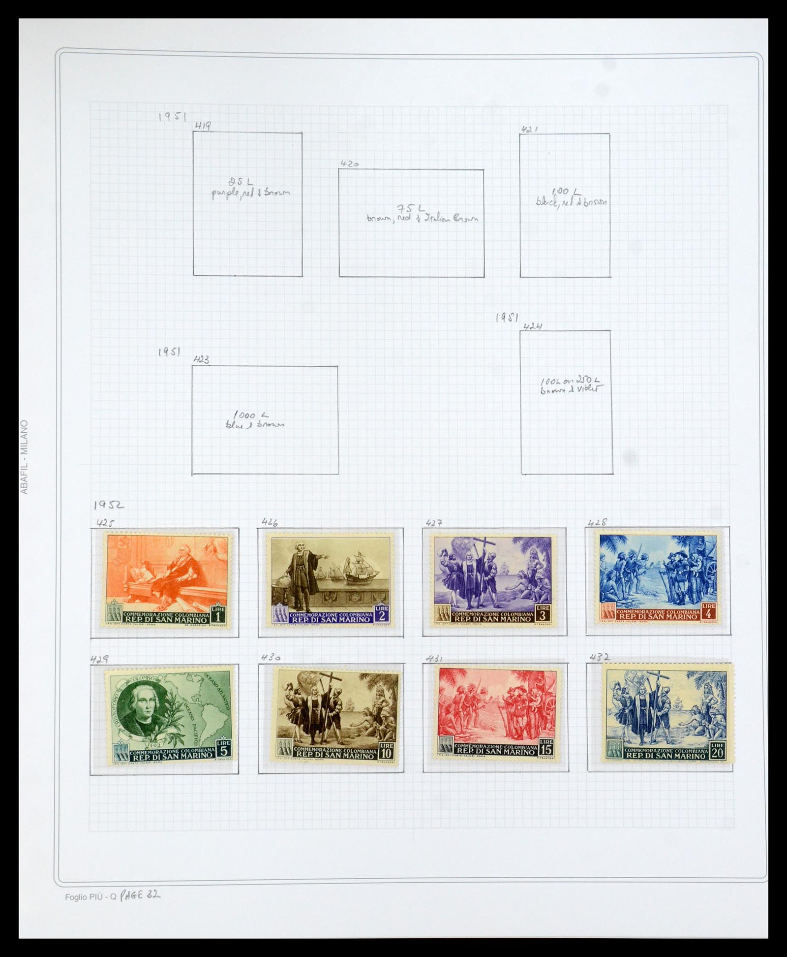 35771 116 - Postzegelverzameling 35771 San Marino 1877-1997.