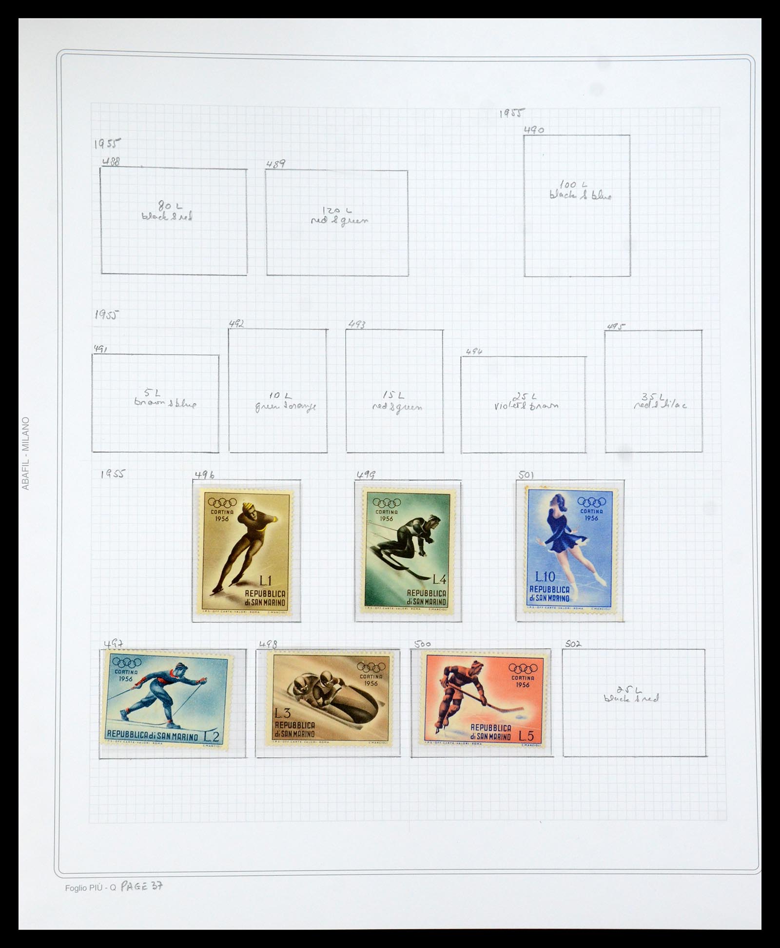 35771 121 - Postzegelverzameling 35771 San Marino 1877-1997.