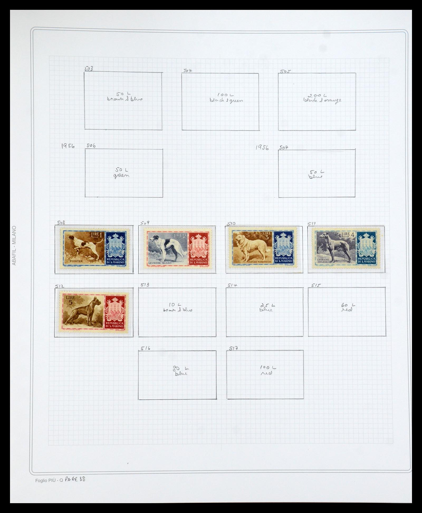 35771 122 - Postzegelverzameling 35771 San Marino 1877-1997.