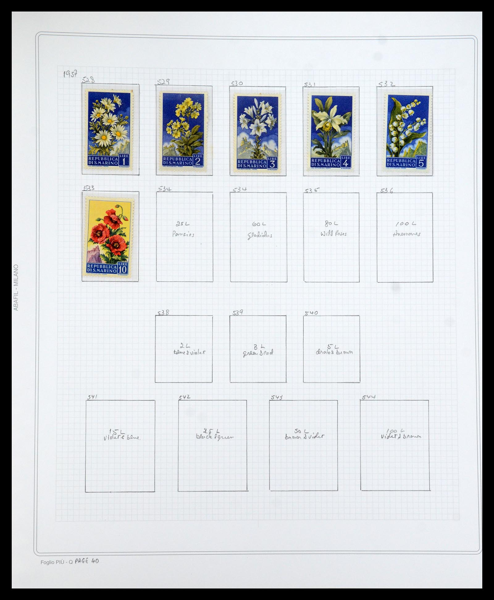 35771 124 - Postzegelverzameling 35771 San Marino 1877-1997.