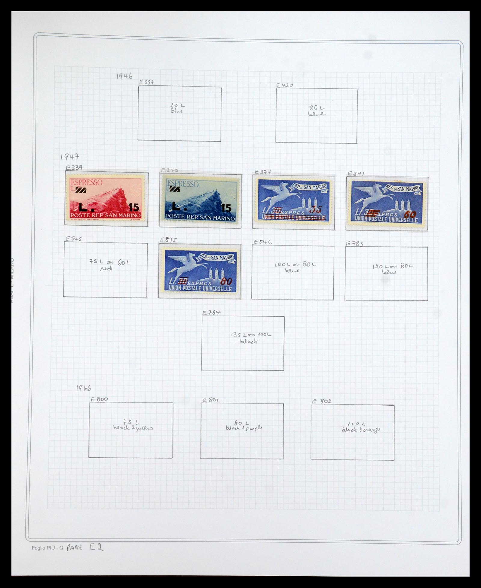 35771 129 - Stamp Collection 35771 San Marino 1877-1997.