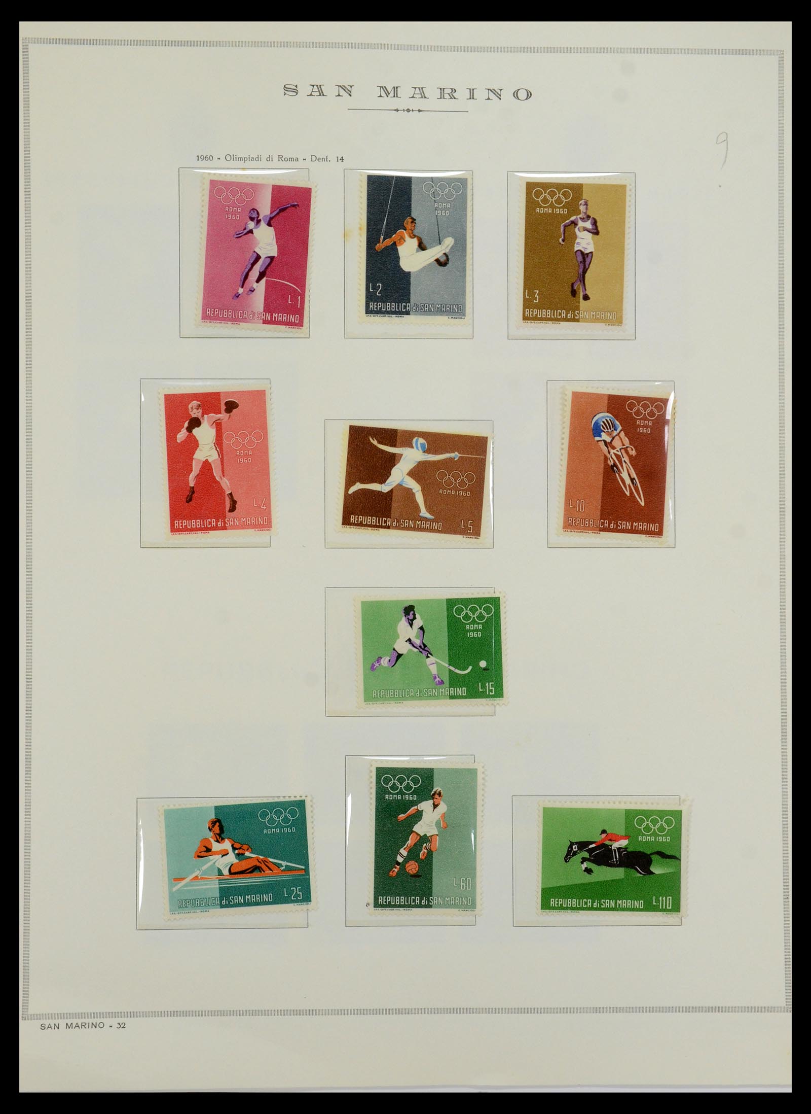 35771 134 - Postzegelverzameling 35771 San Marino 1877-1997.
