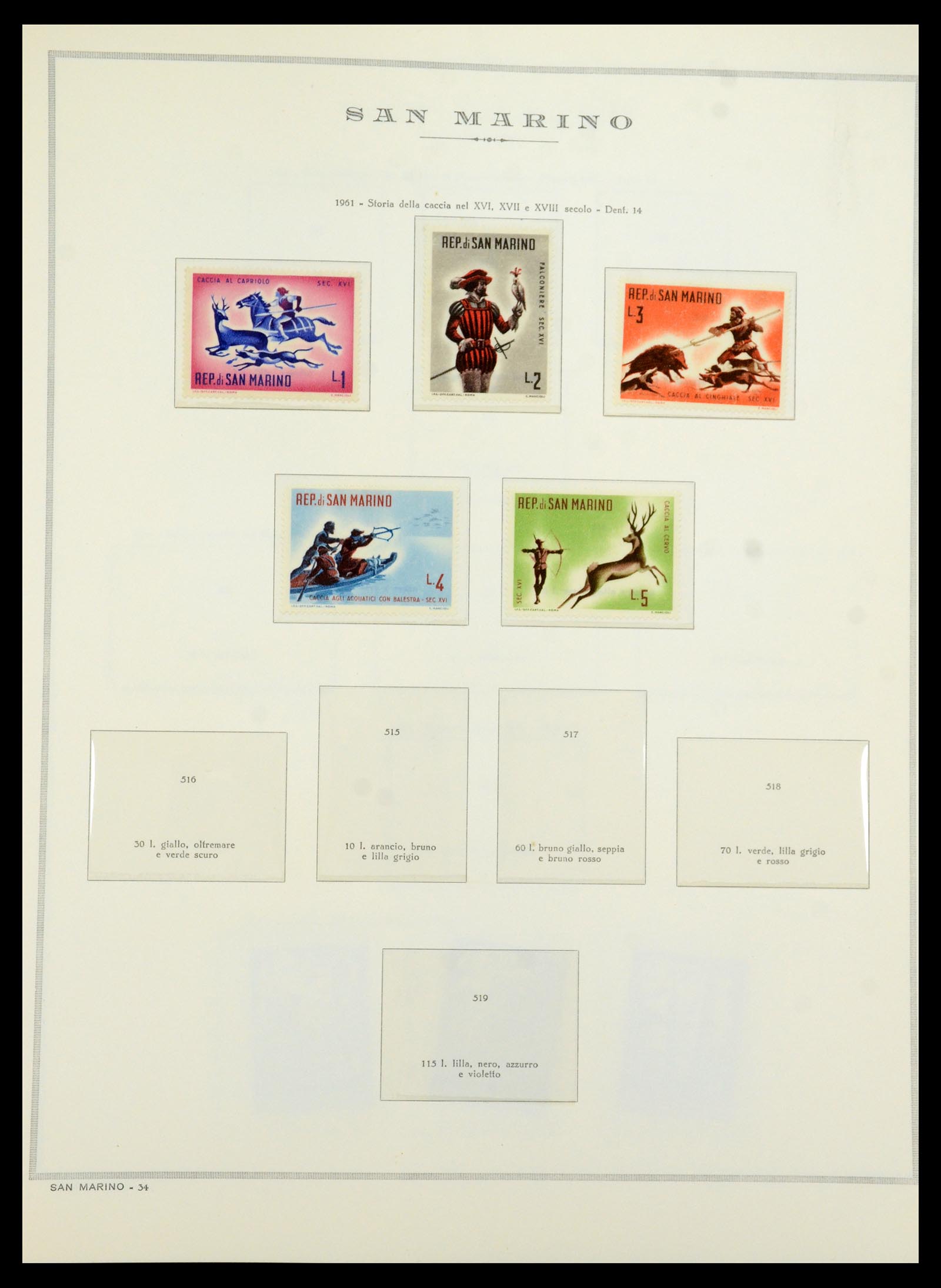 35771 137 - Postzegelverzameling 35771 San Marino 1877-1997.