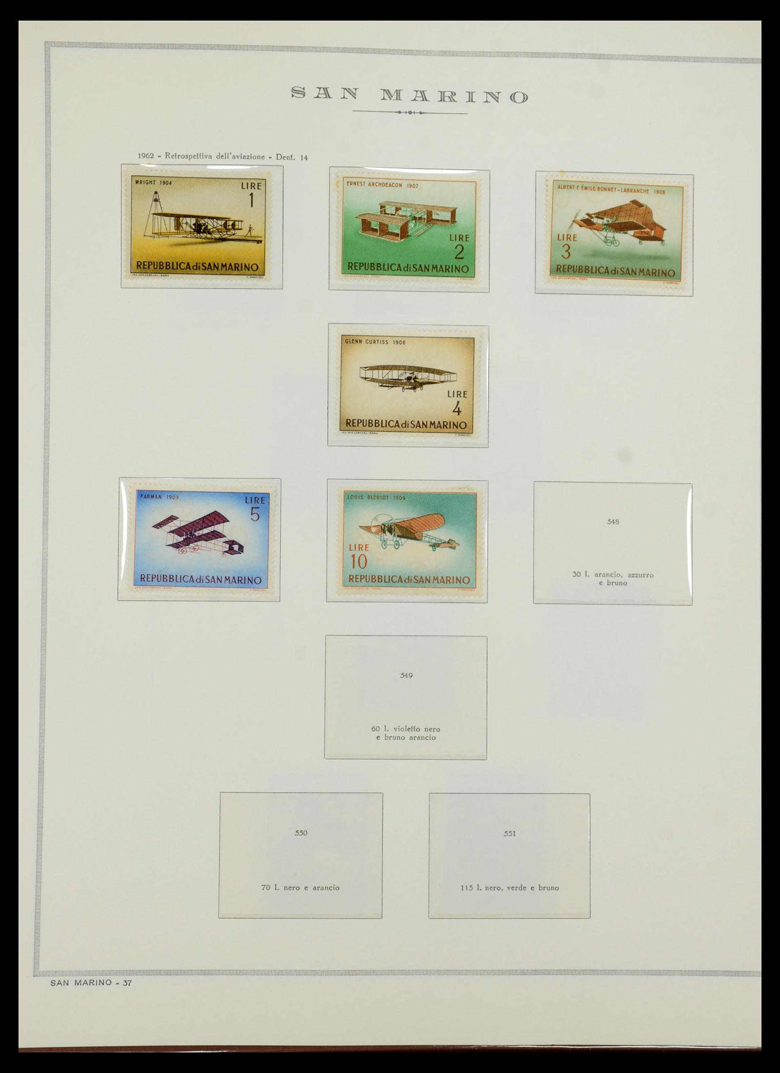 35771 140 - Postzegelverzameling 35771 San Marino 1877-1997.