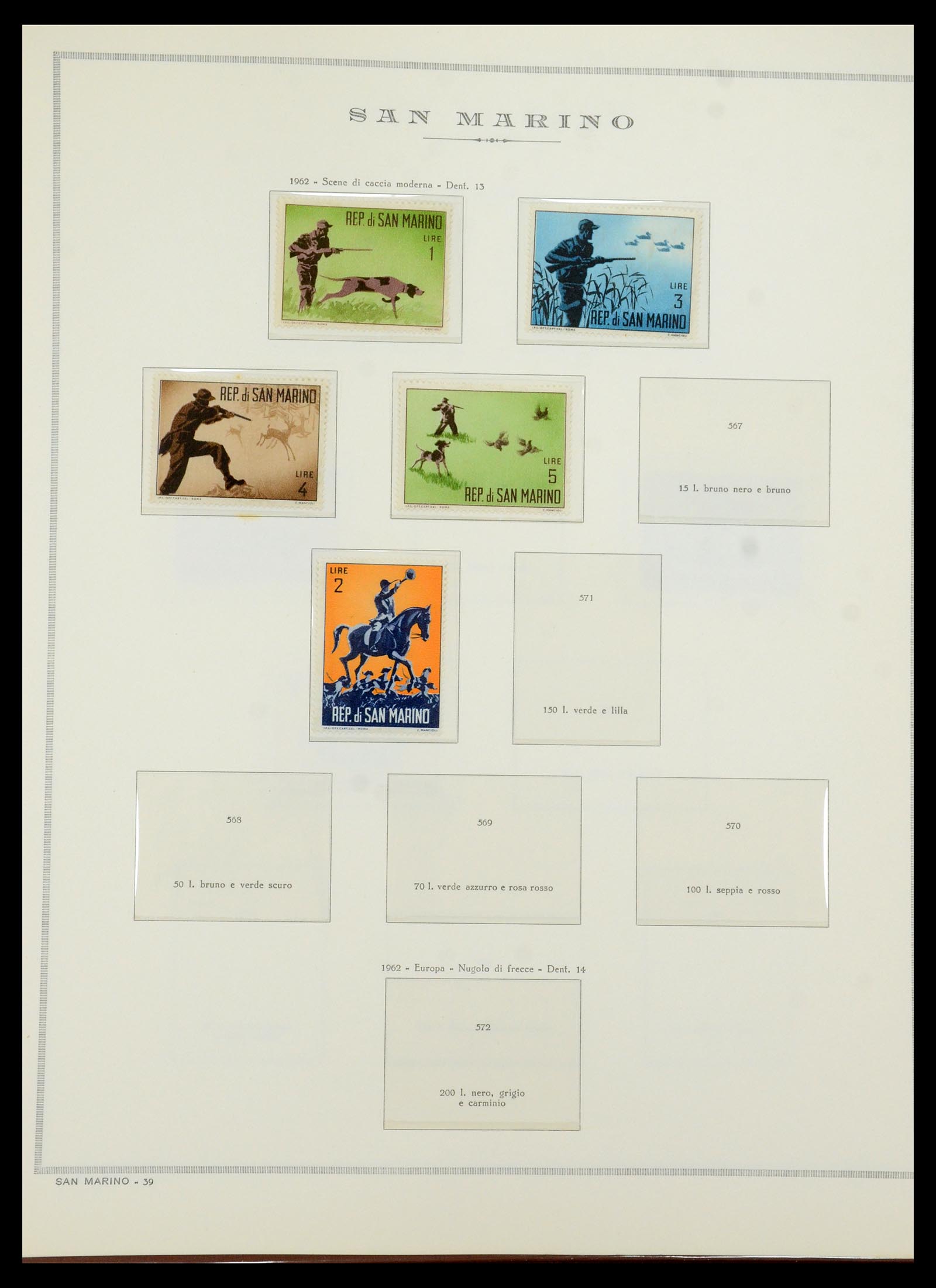 35771 142 - Postzegelverzameling 35771 San Marino 1877-1997.