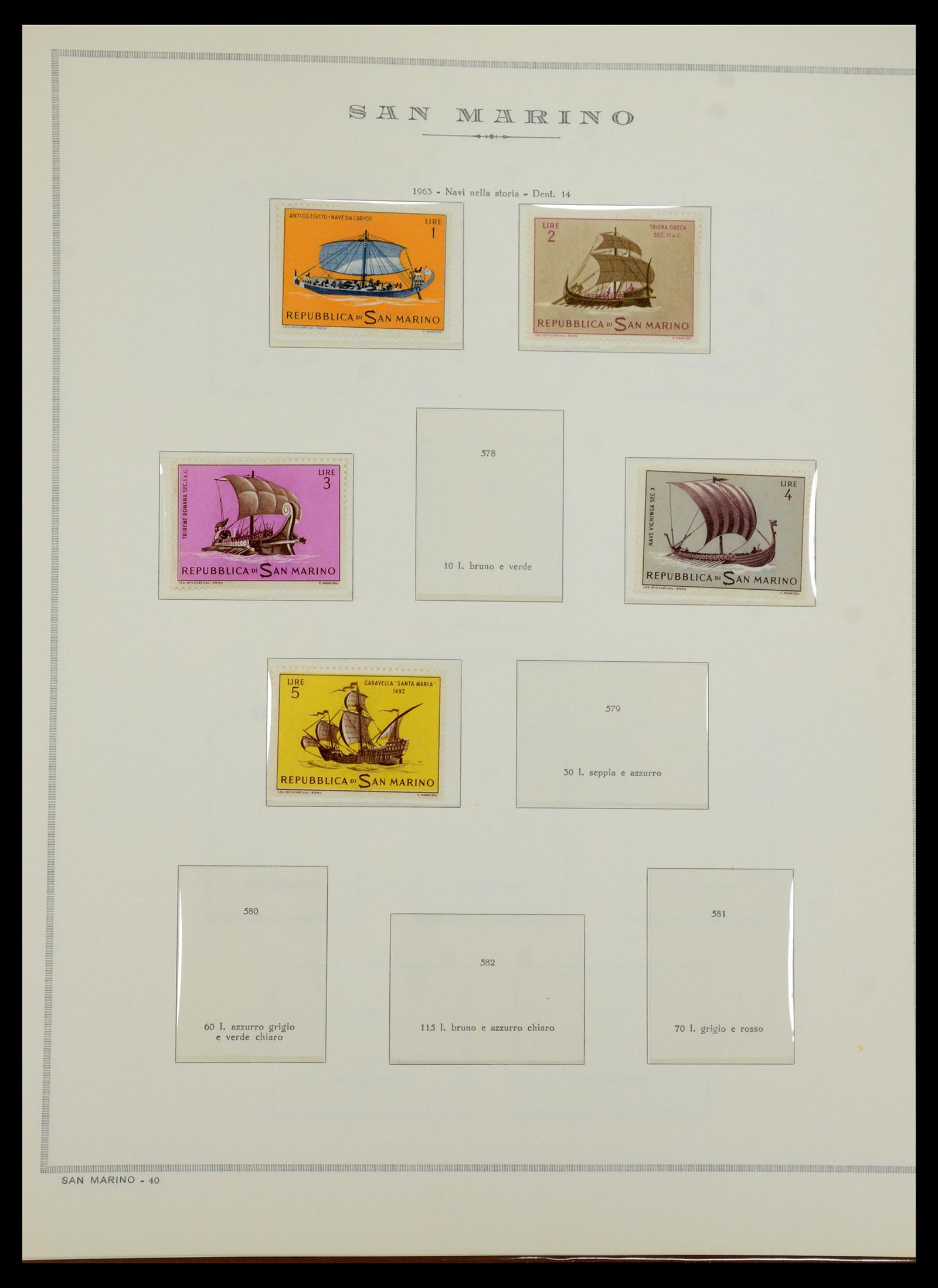 35771 143 - Stamp Collection 35771 San Marino 1877-1997.