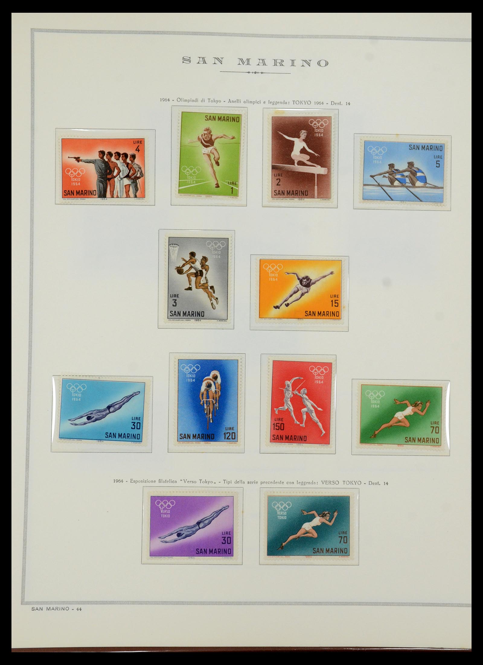 35771 147 - Postzegelverzameling 35771 San Marino 1877-1997.