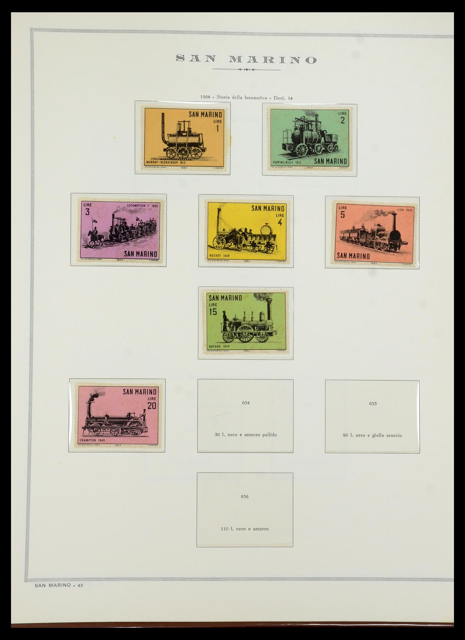 35771 148 - Stamp Collection 35771 San Marino 1877-1997.