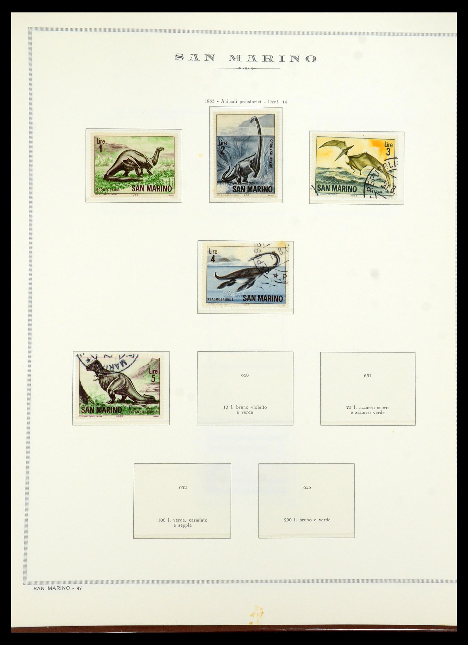 35771 149 - Postzegelverzameling 35771 San Marino 1877-1997.