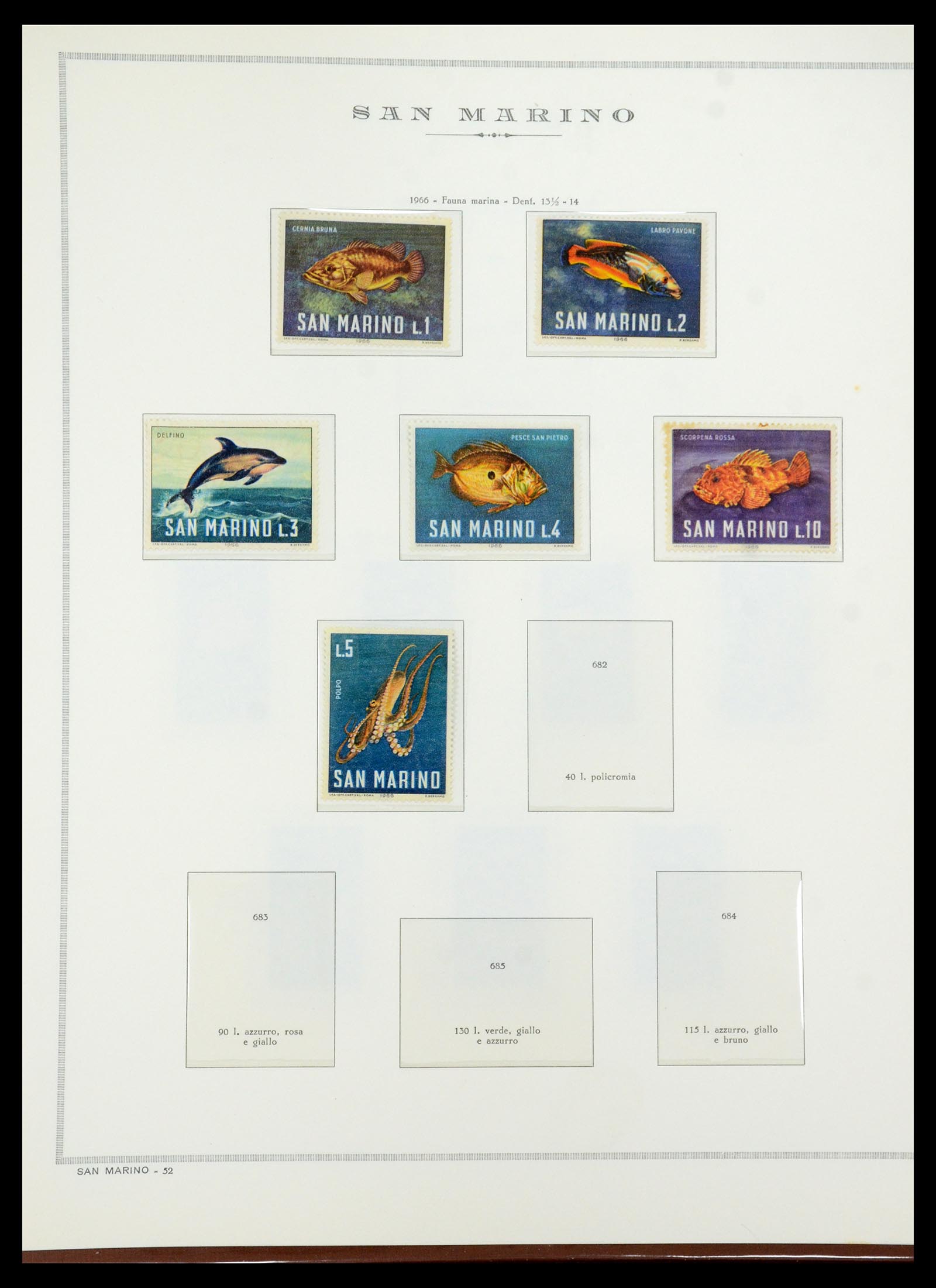 35771 152 - Postzegelverzameling 35771 San Marino 1877-1997.