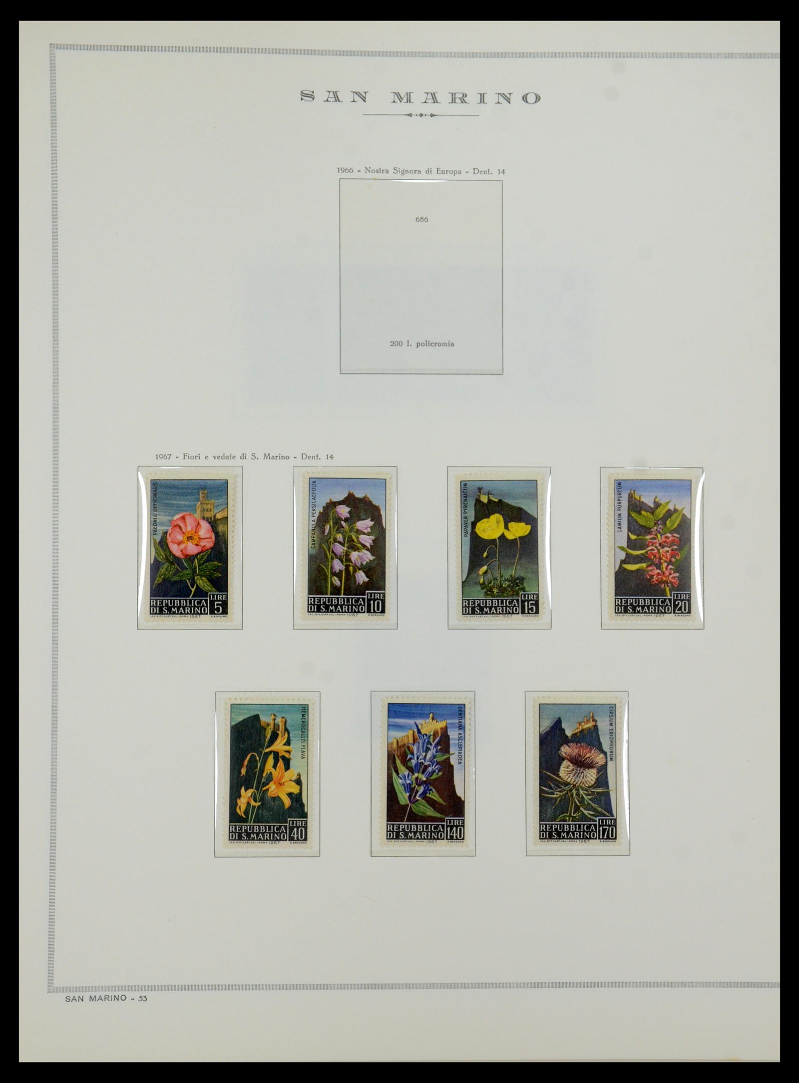 35771 153 - Postzegelverzameling 35771 San Marino 1877-1997.