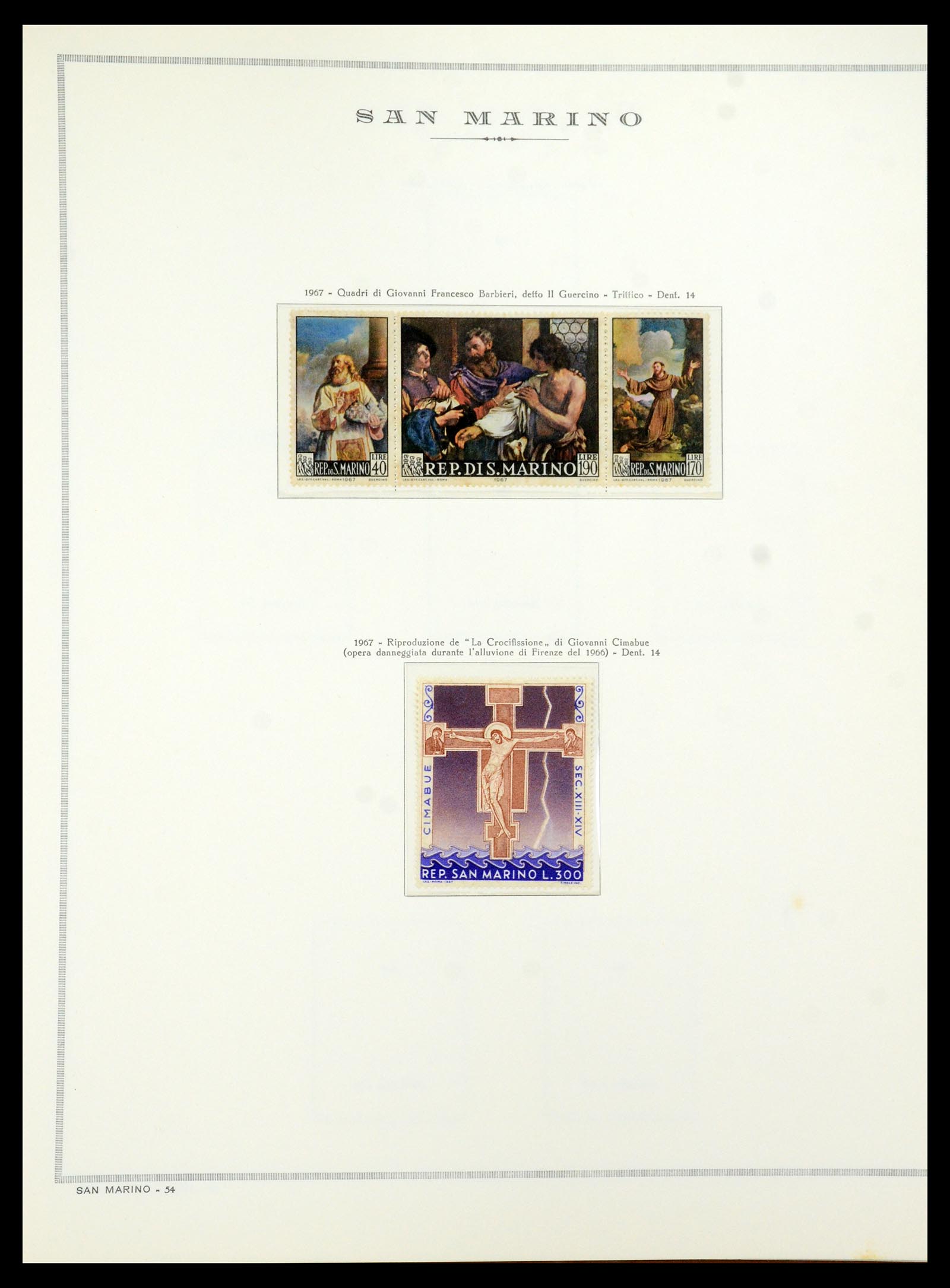 35771 154 - Stamp Collection 35771 San Marino 1877-1997.