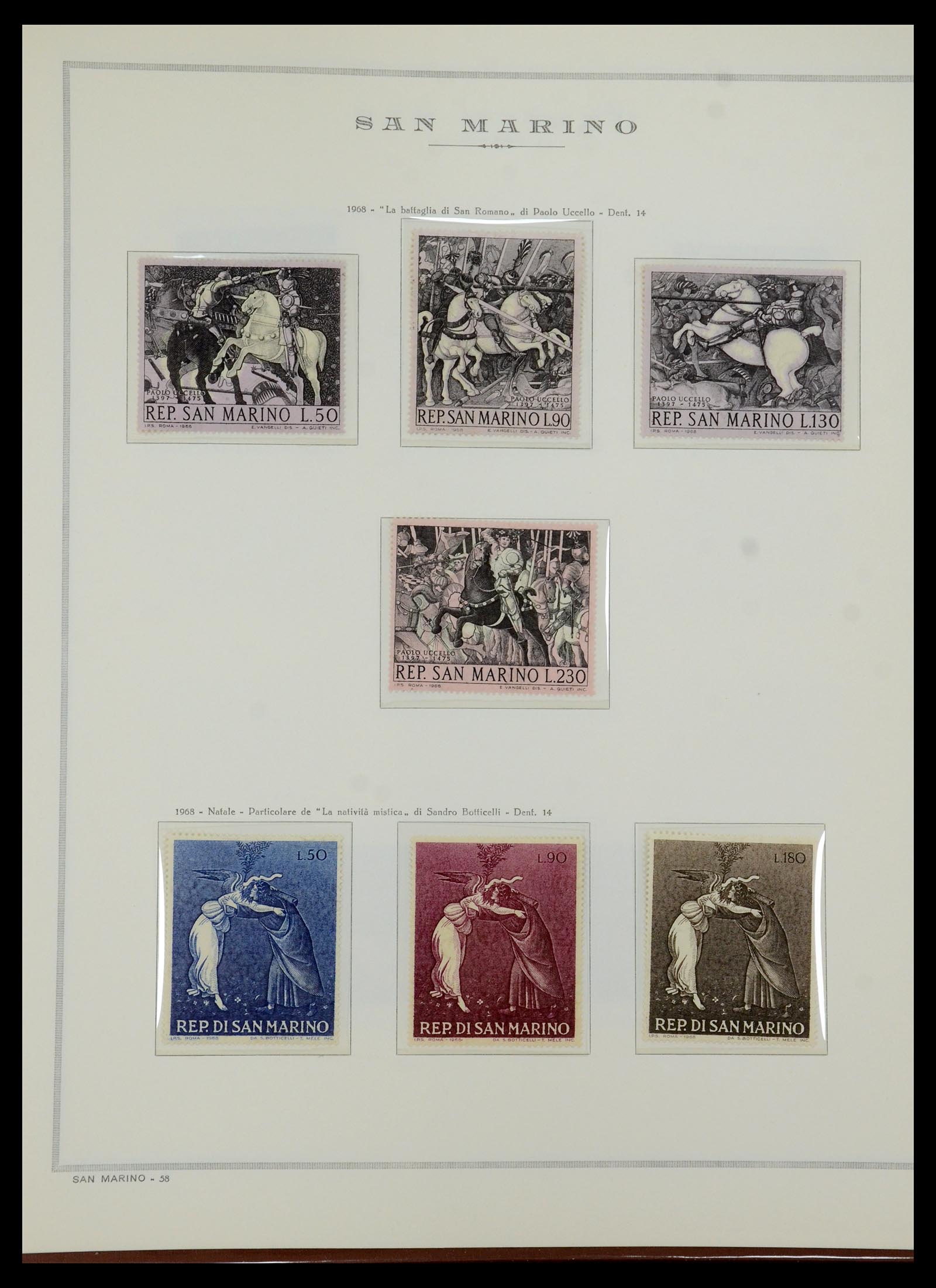 35771 157 - Postzegelverzameling 35771 San Marino 1877-1997.