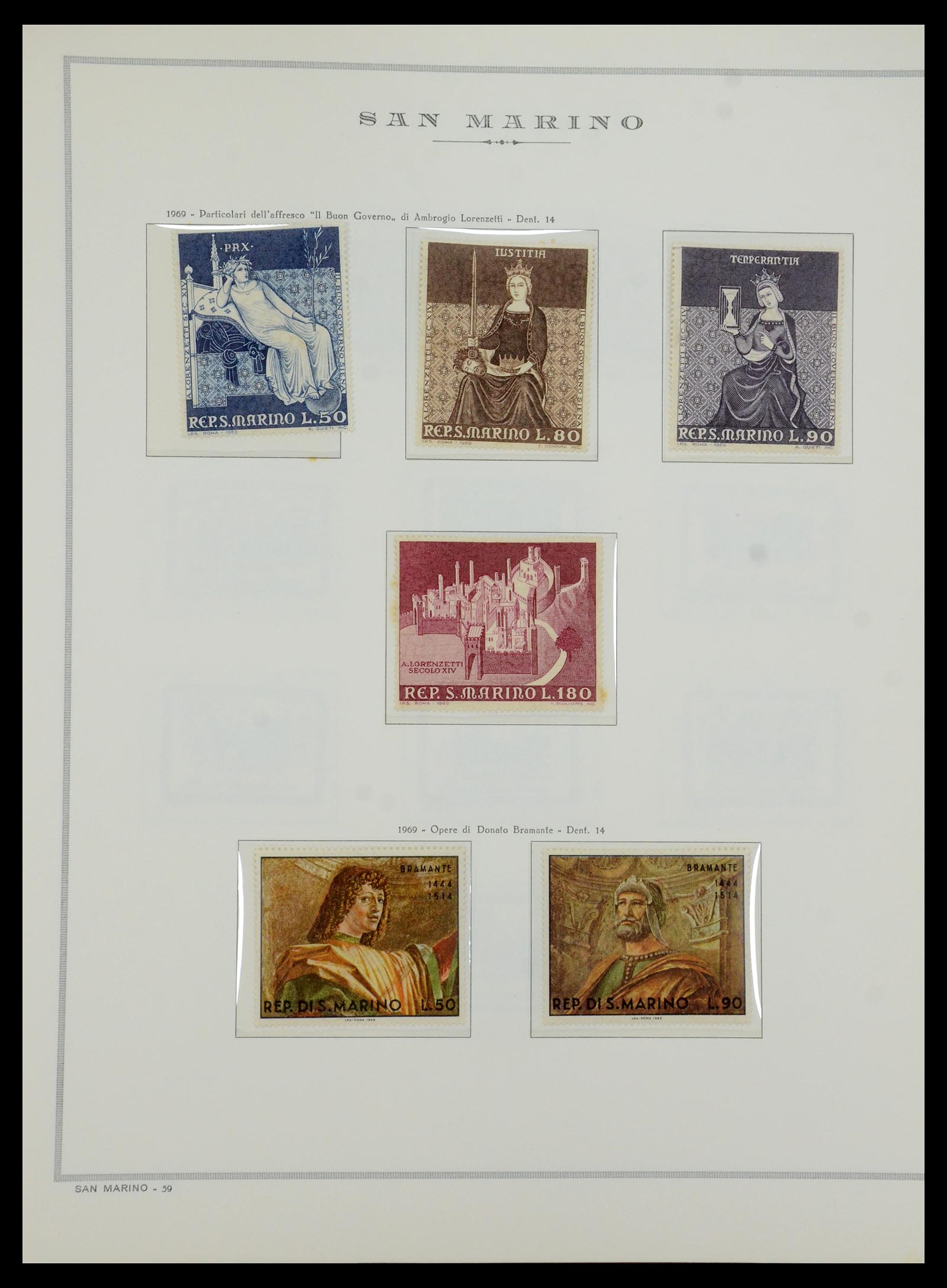 35771 158 - Postzegelverzameling 35771 San Marino 1877-1997.
