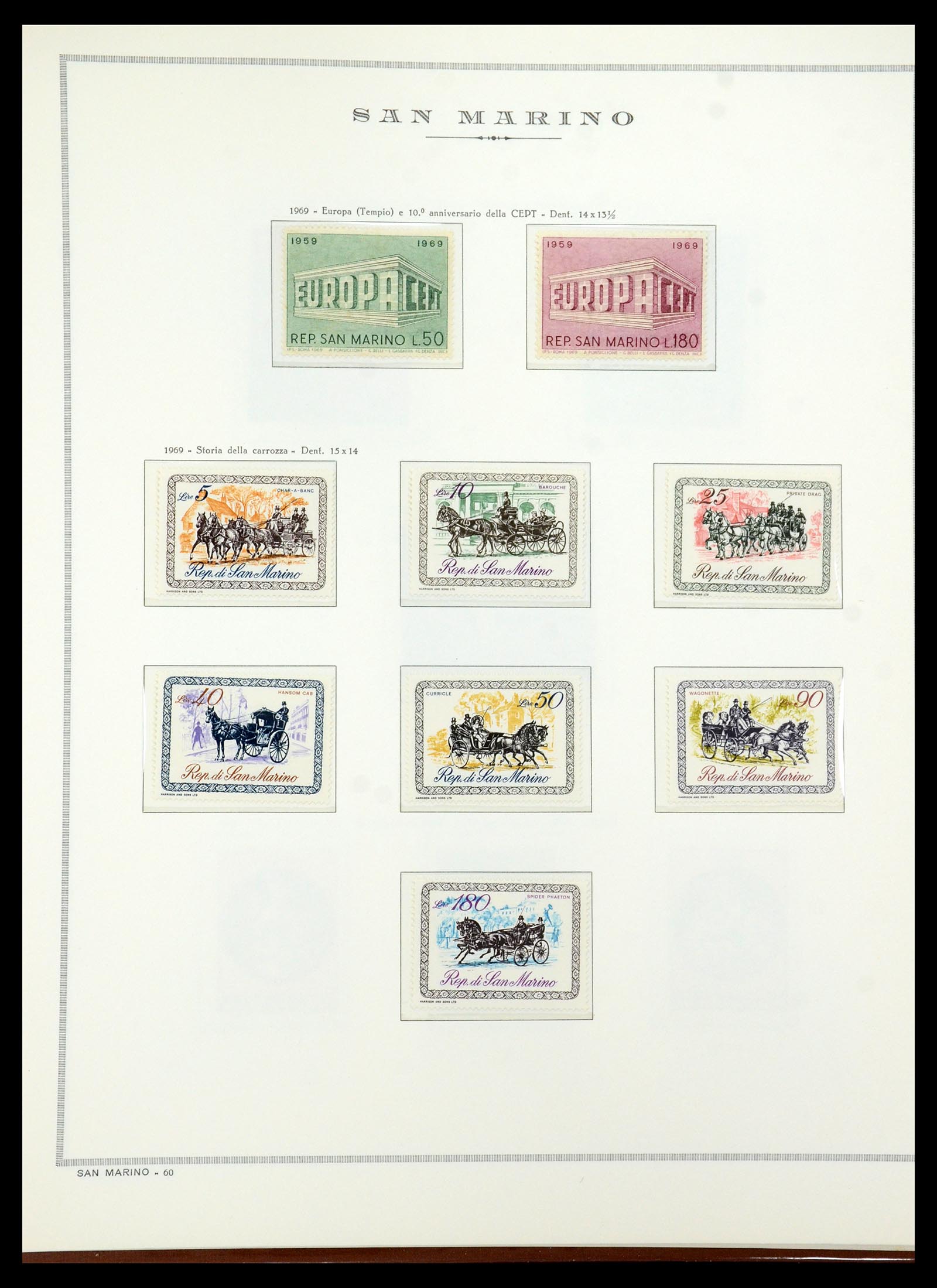 35771 159 - Postzegelverzameling 35771 San Marino 1877-1997.