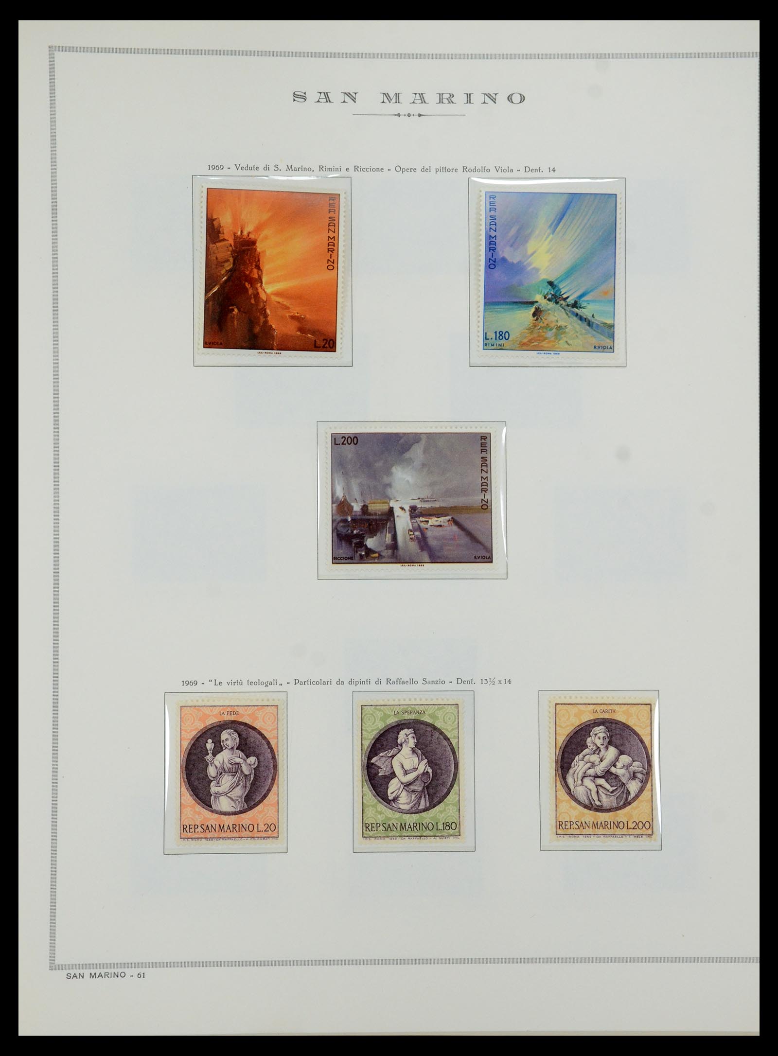 35771 160 - Postzegelverzameling 35771 San Marino 1877-1997.