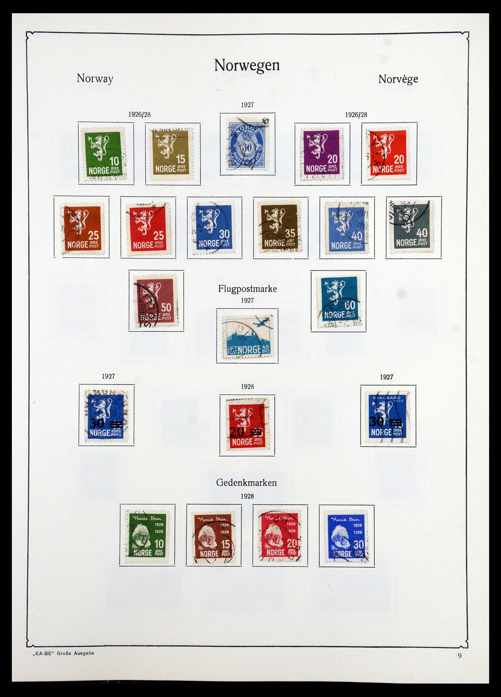 35772 009 - Stamp Collection 35772 Norway 1856-2001.