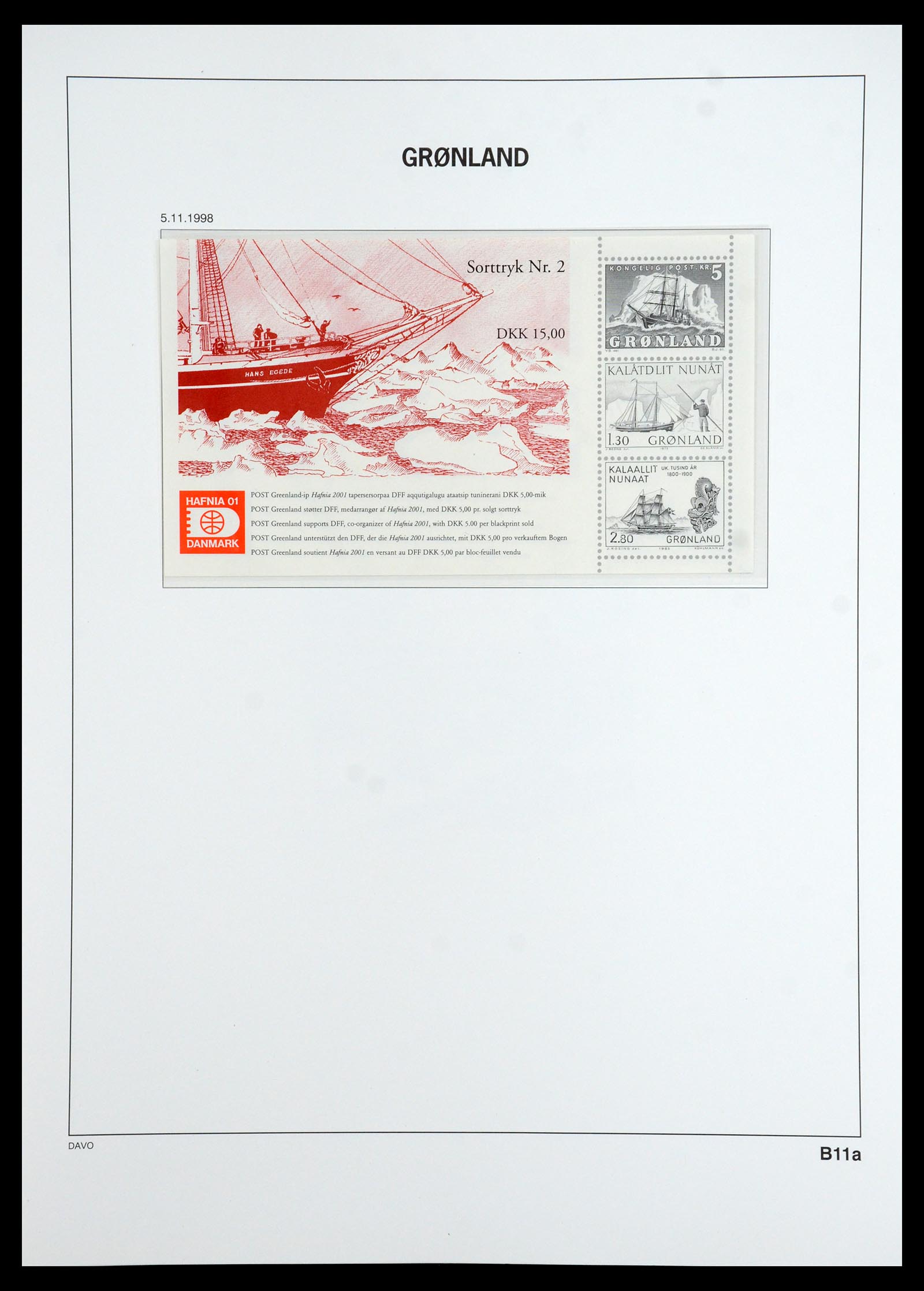 35773 049 - Postzegelverzameling 35773 Groenland 1905-1999.