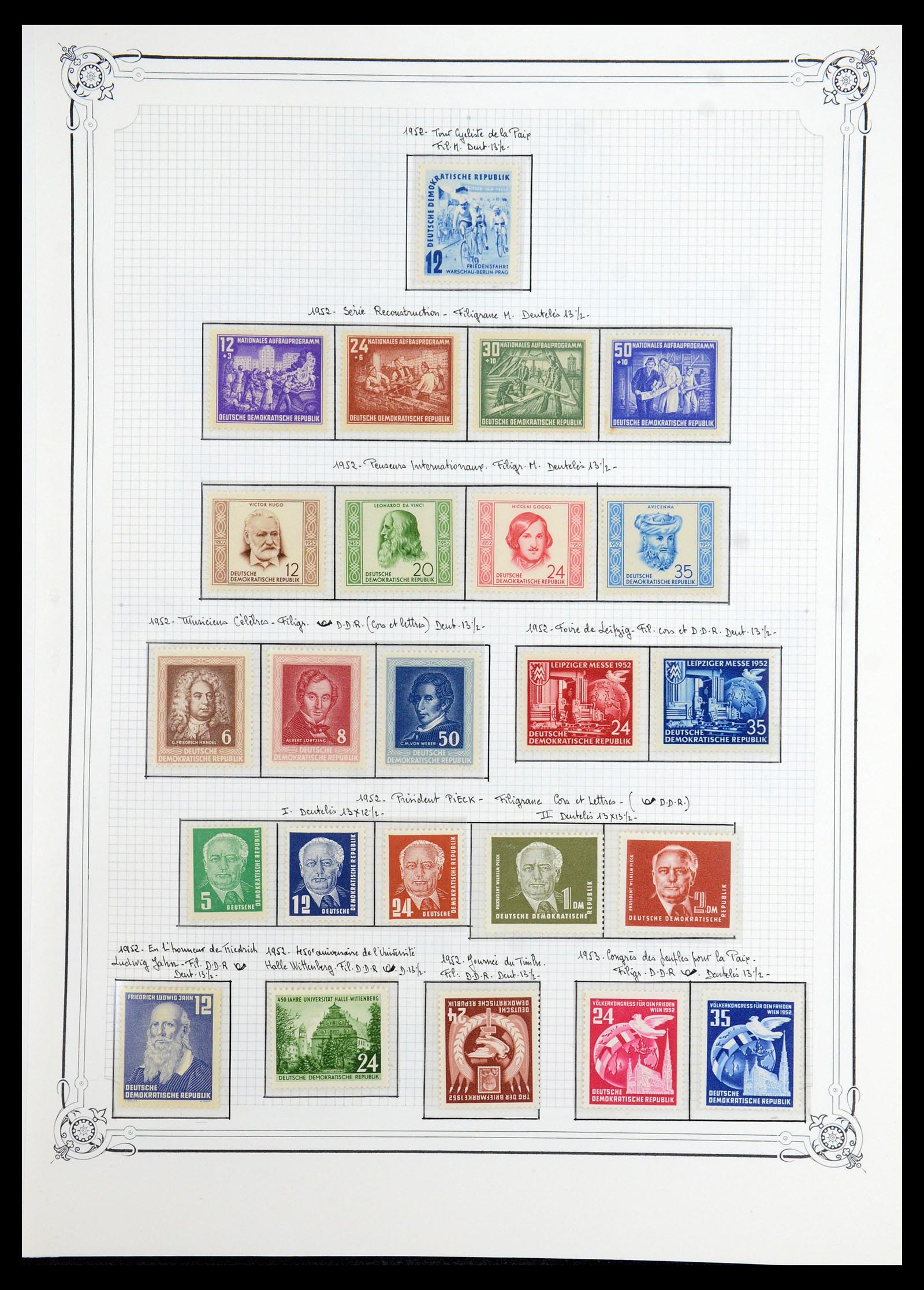 35774 004 - Postzegelverzameling 35774 DDR 1950-1990.