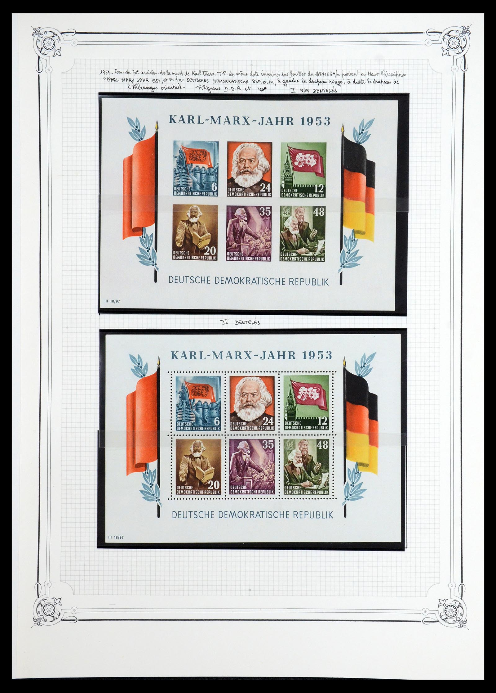 35774 006 - Postzegelverzameling 35774 DDR 1950-1990.