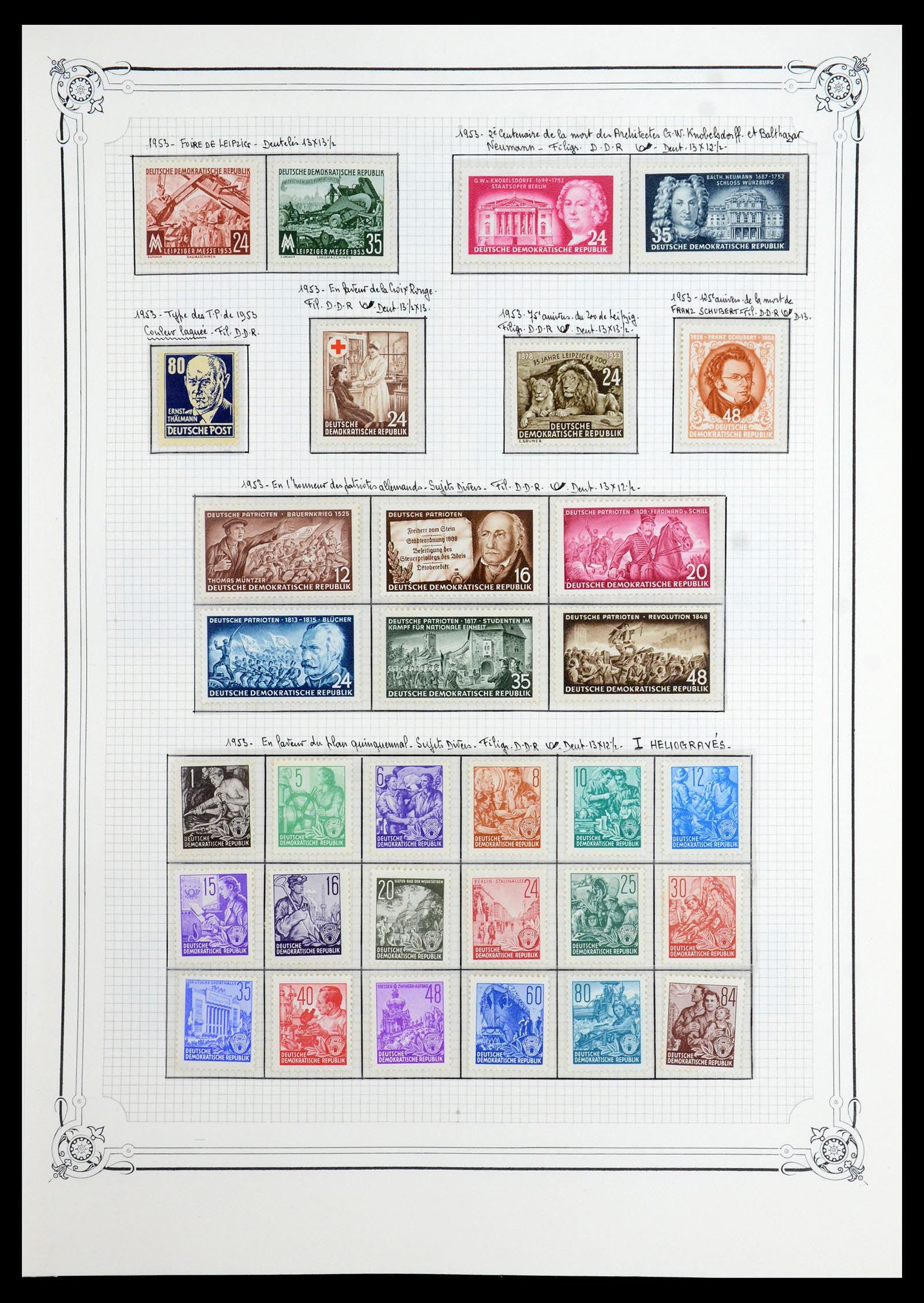 35774 008 - Postzegelverzameling 35774 DDR 1950-1990.