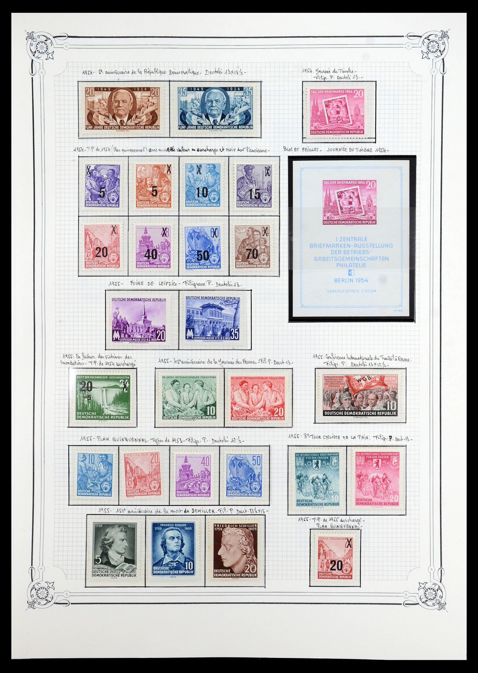 35774 010 - Stamp Collection 35774 GDR 1950-1990.