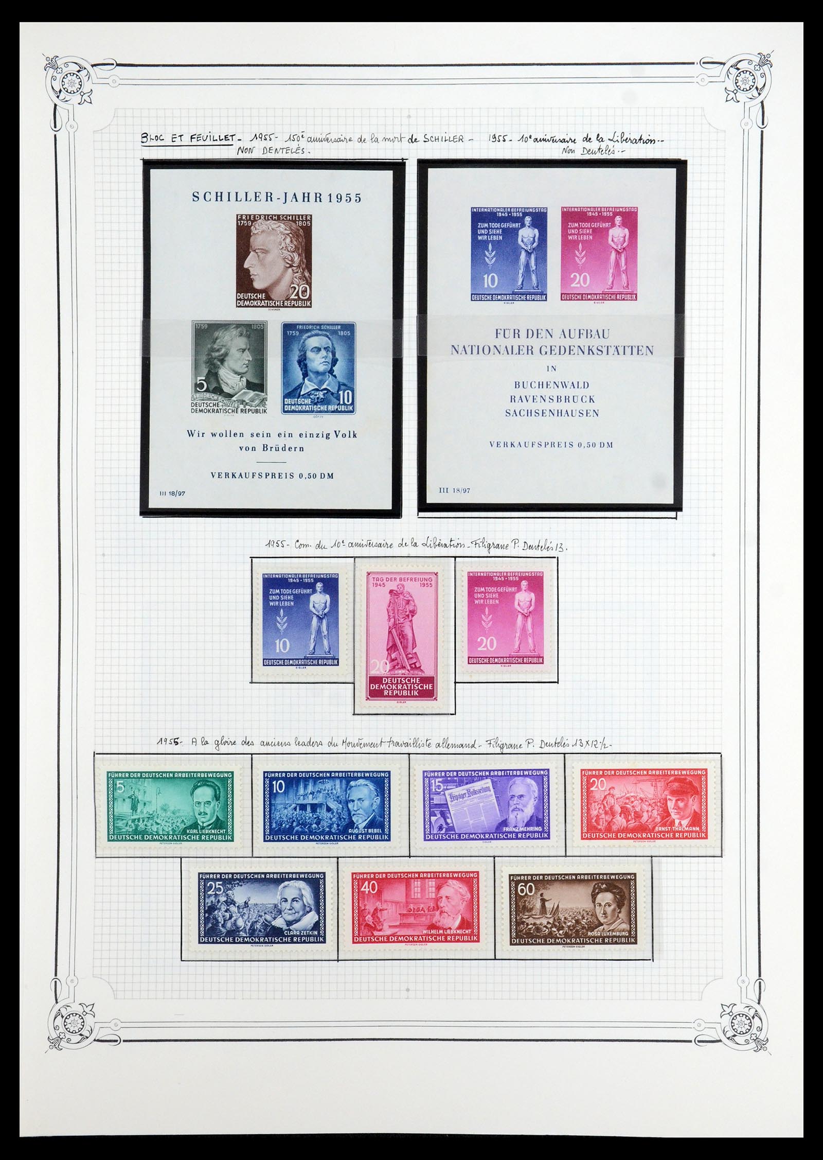 35774 011 - Stamp Collection 35774 GDR 1950-1990.