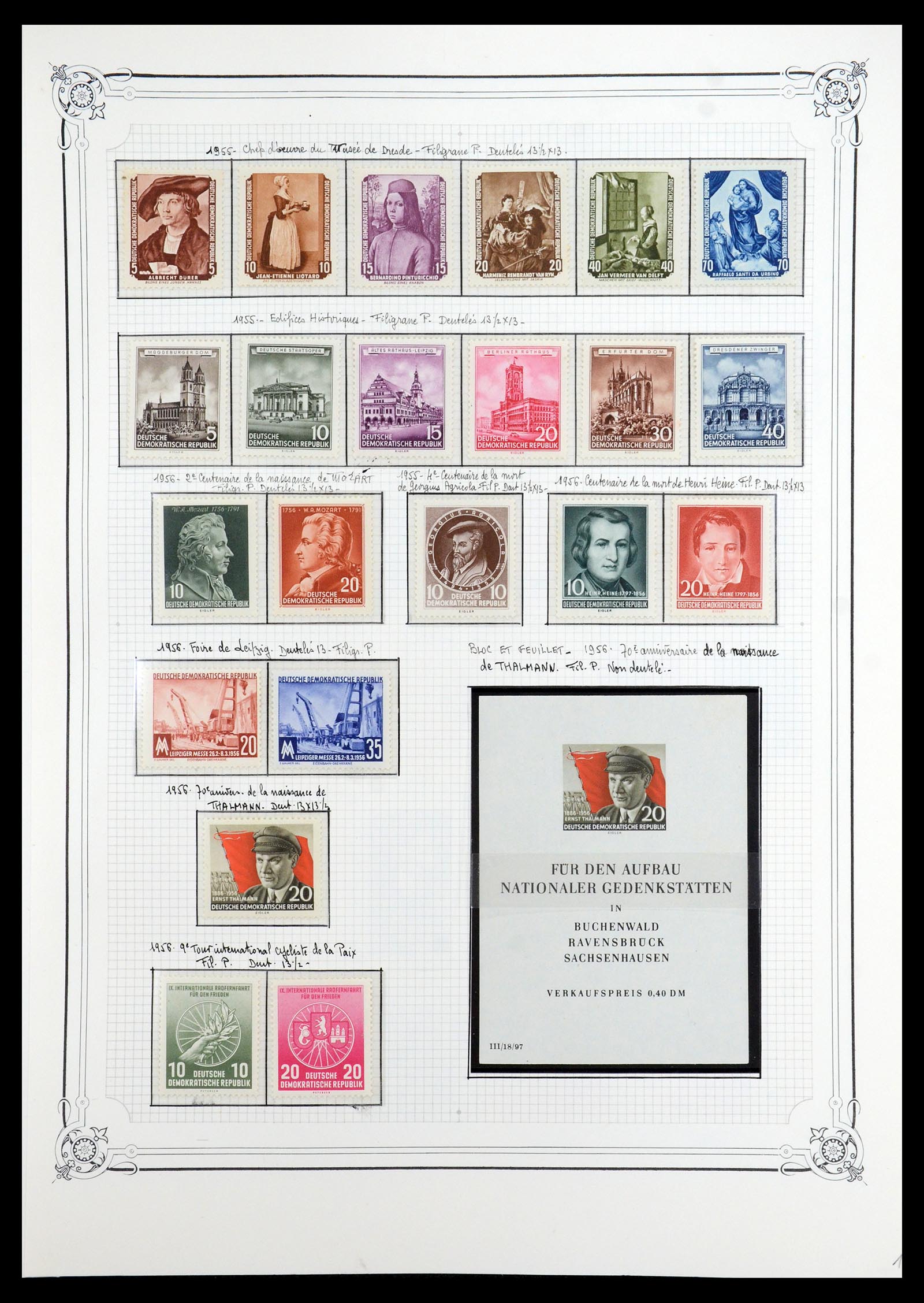 35774 013 - Stamp Collection 35774 GDR 1950-1990.