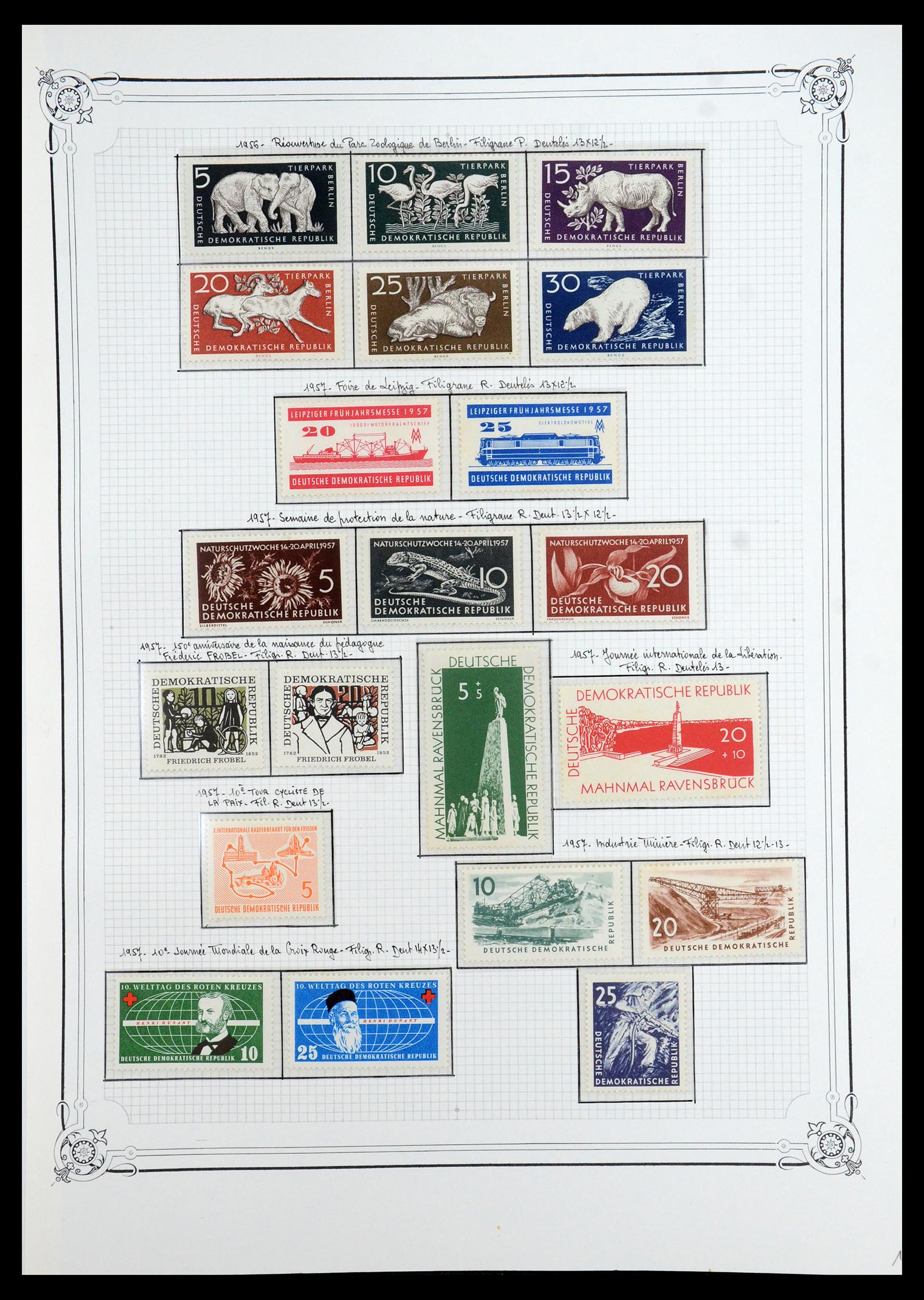 35774 015 - Stamp Collection 35774 GDR 1950-1990.